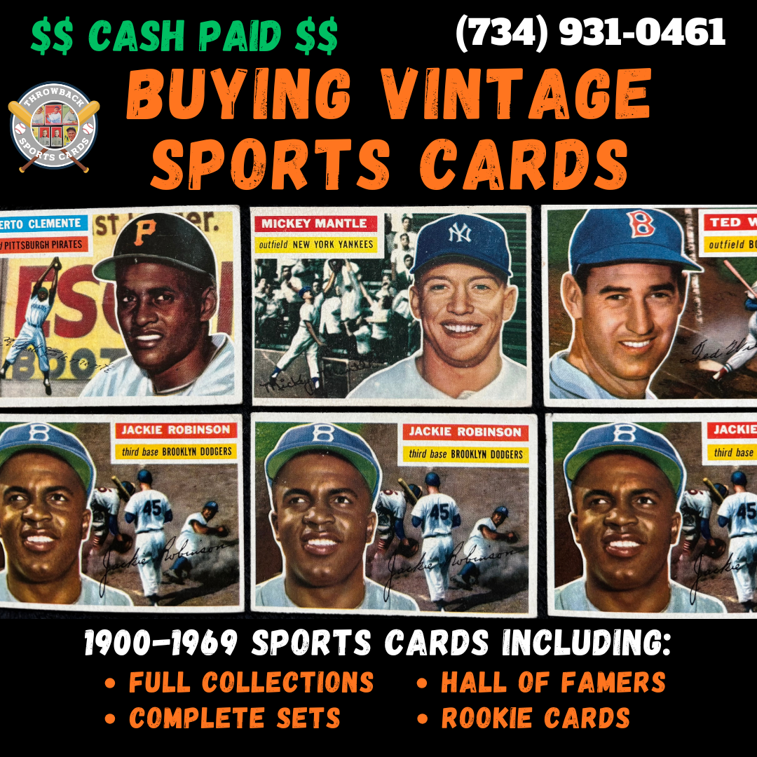 Throwback Sports Cards Michigan Facebook ad