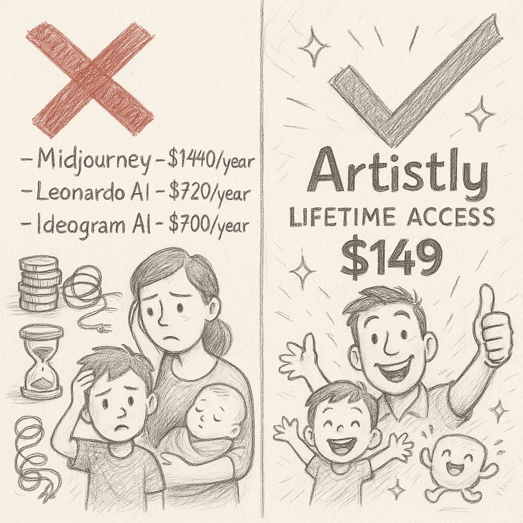 Artistly.ai Facebook ad