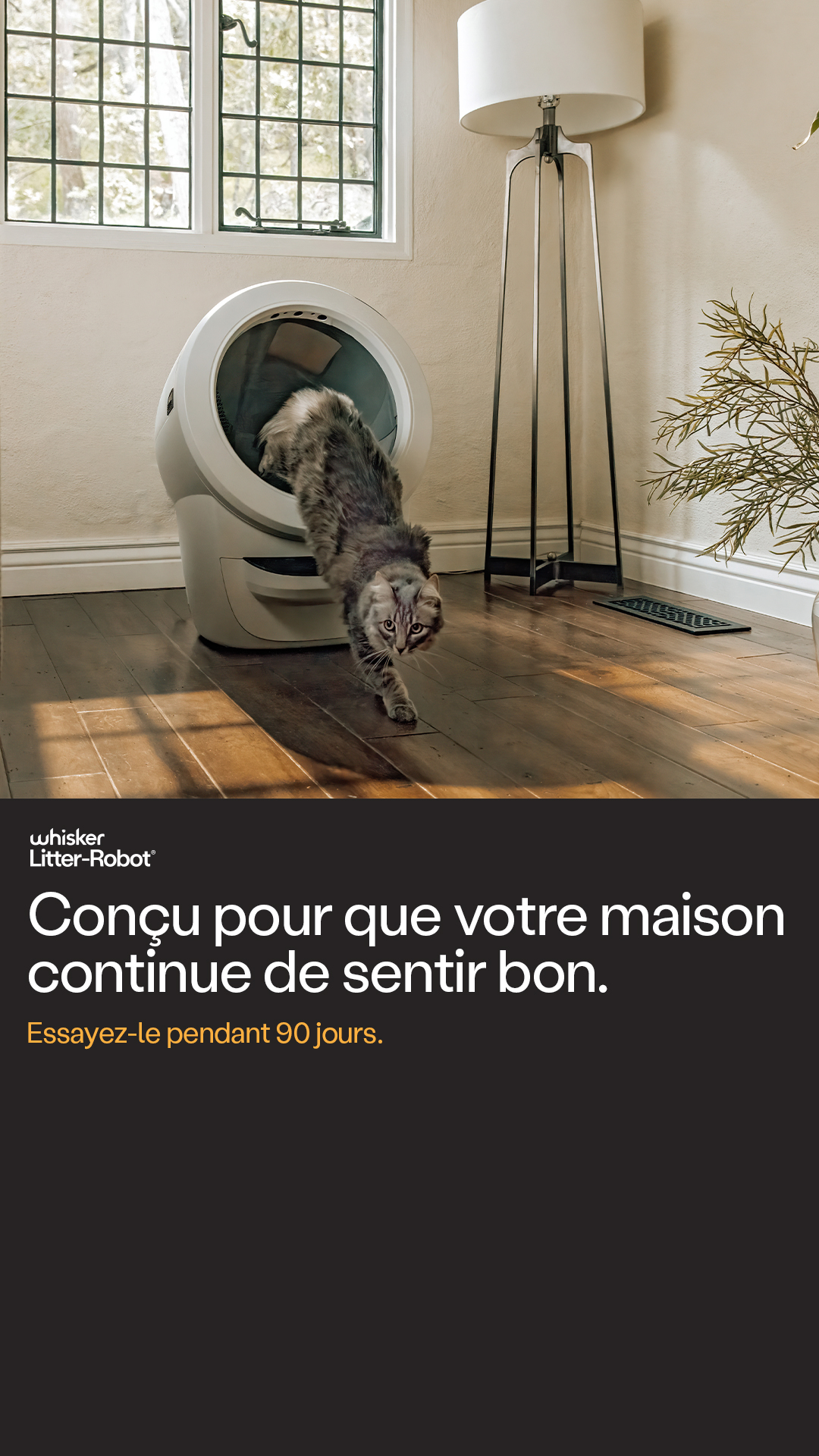 Litter-Robot by Whisker Facebook ad