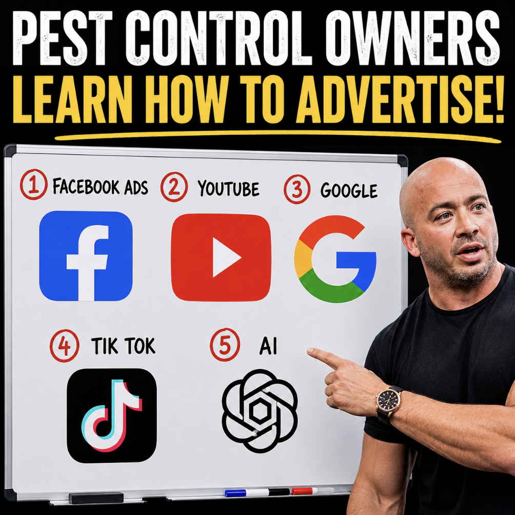 Pest Control Millionaires Facebook ad