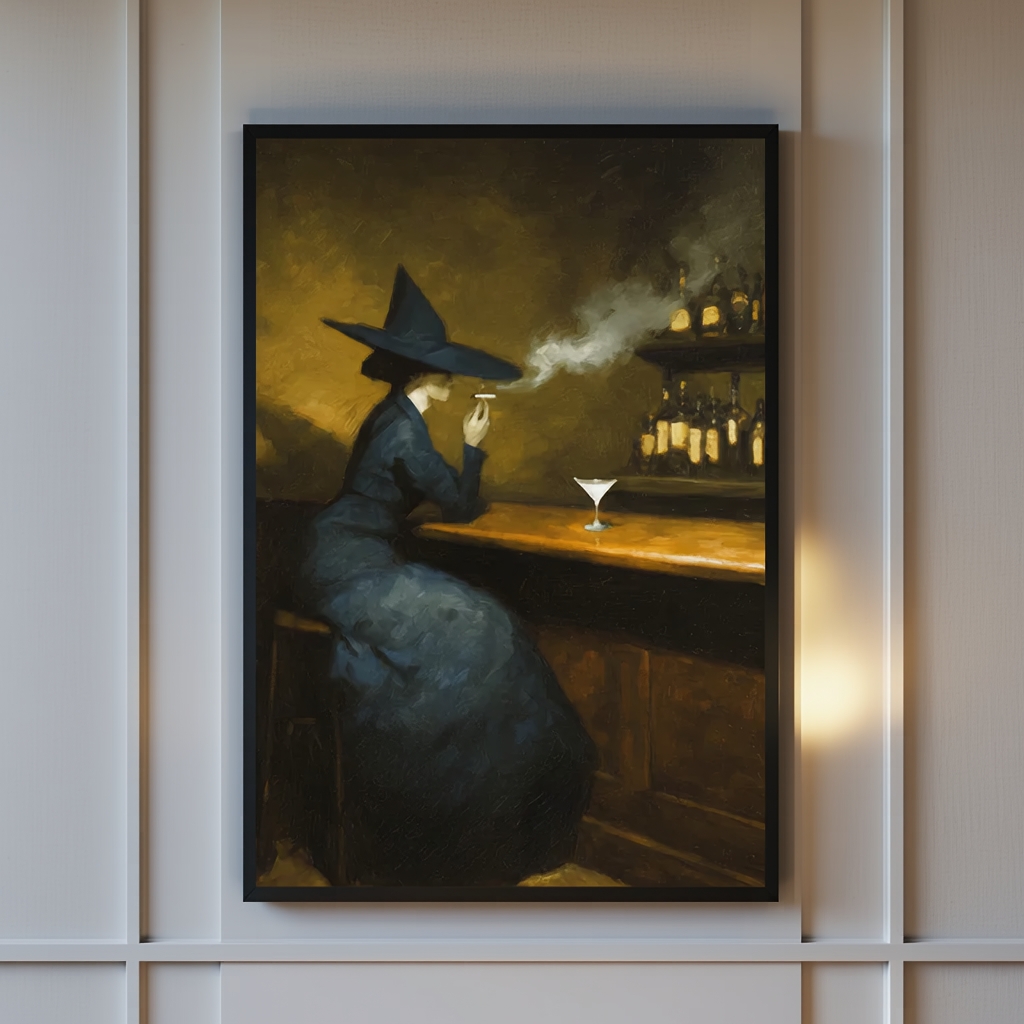 Wallcow Facebook ad: A midnight drink with a little magic