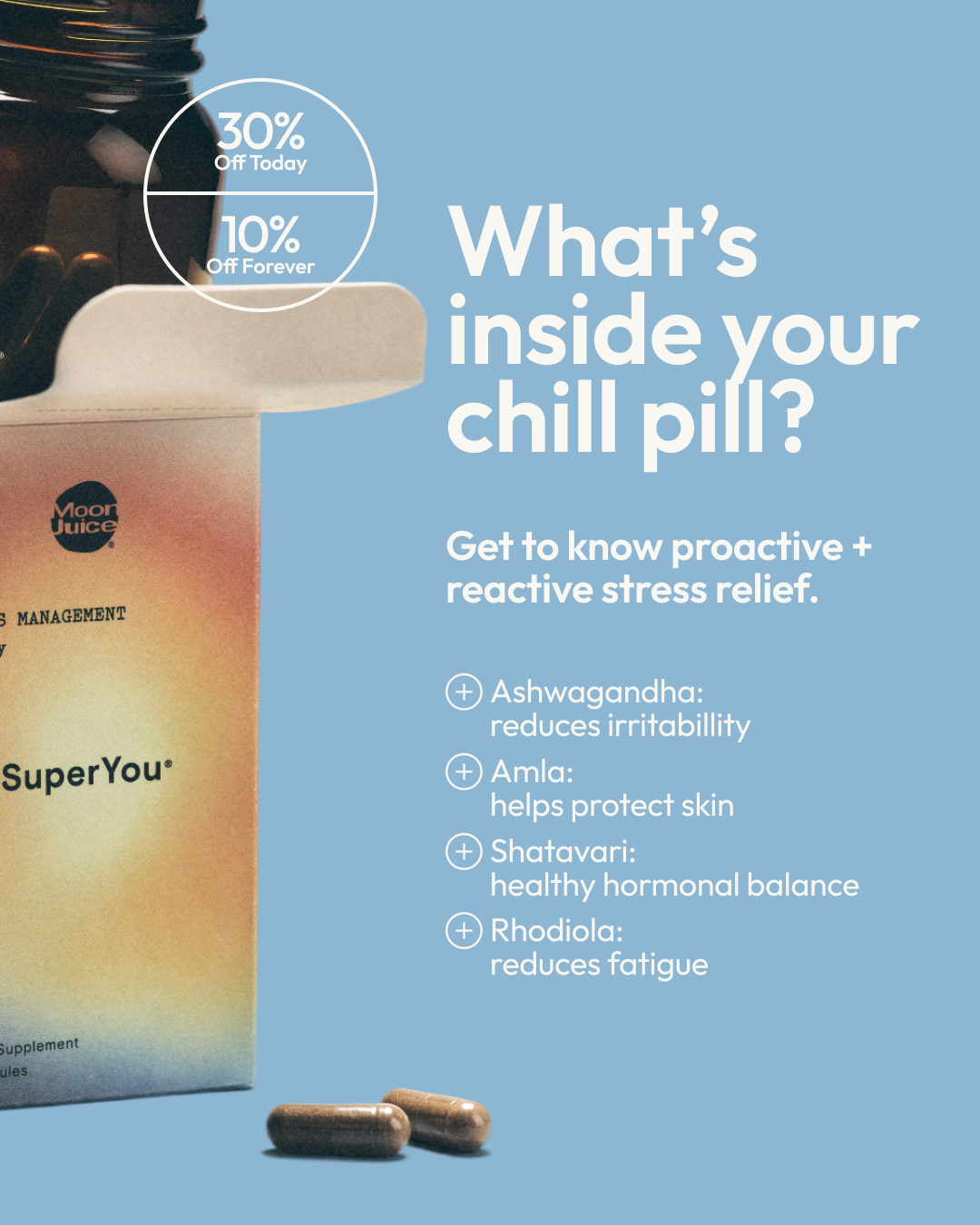 Moon Juice Facebook ad