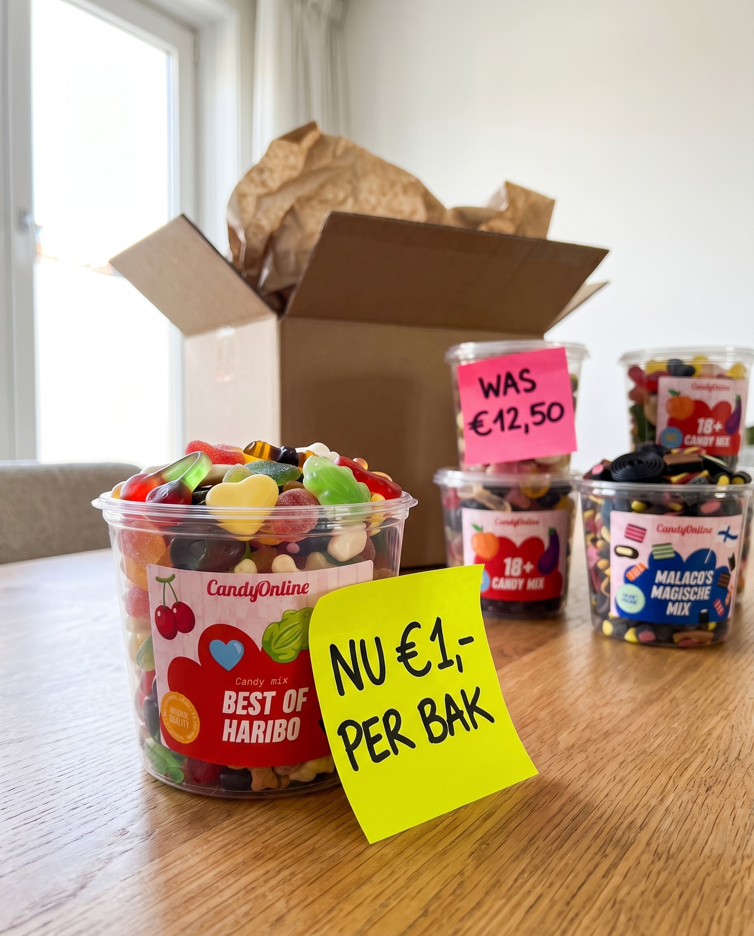 candyonline.nl - snoep Facebook ad