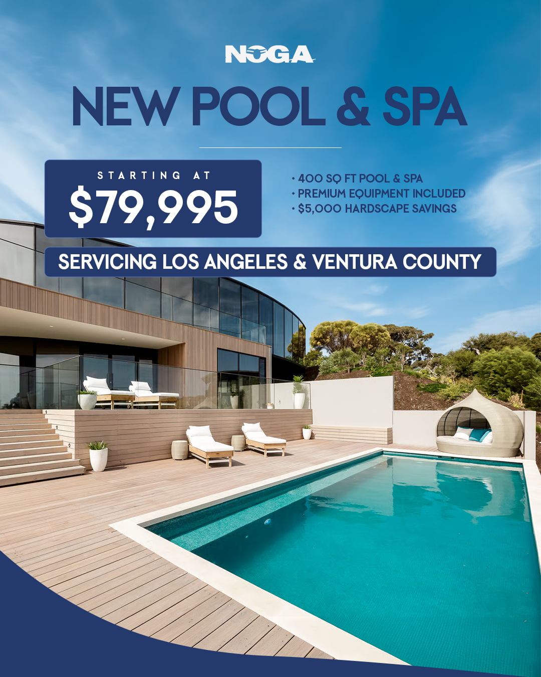 Noga Pool and Spa Facebook ad