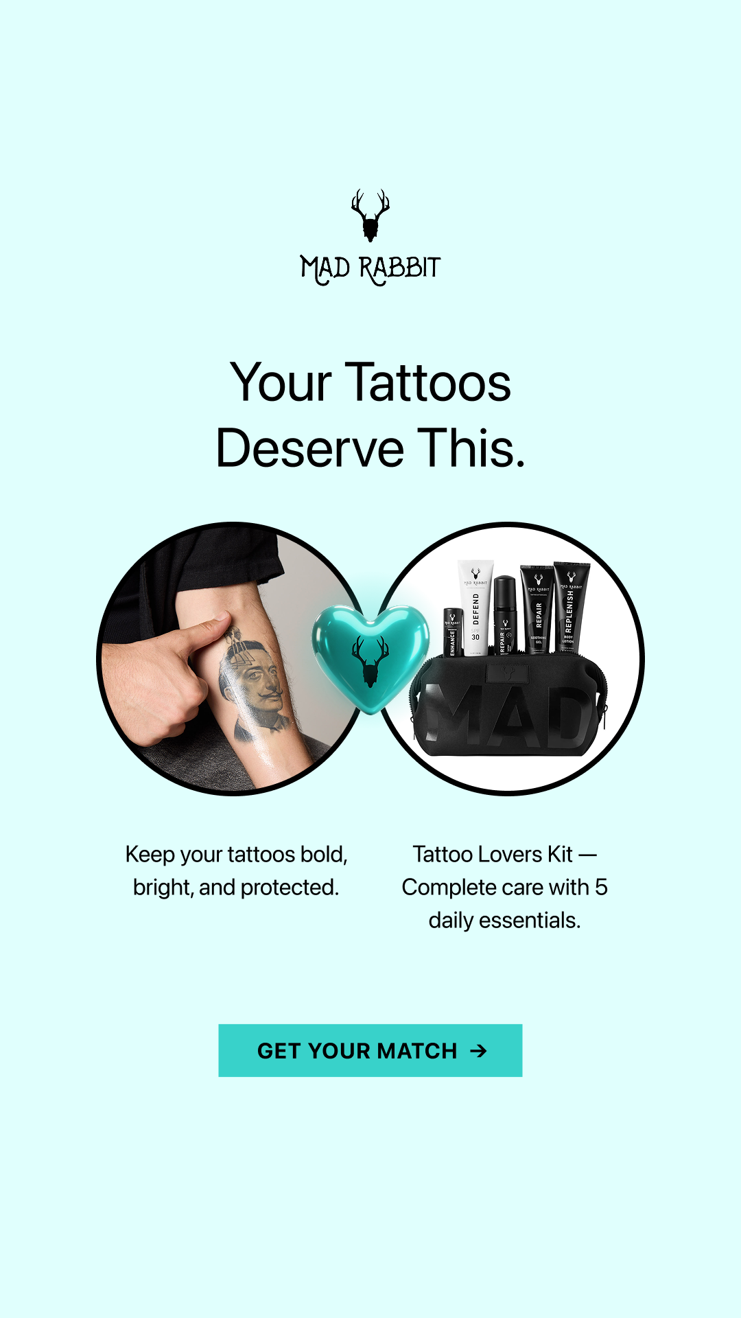 Mad Rabbit Tattoo Facebook ad