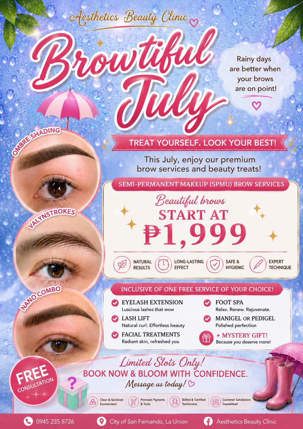 Aesthetics Beauty Clinic Facebook ad