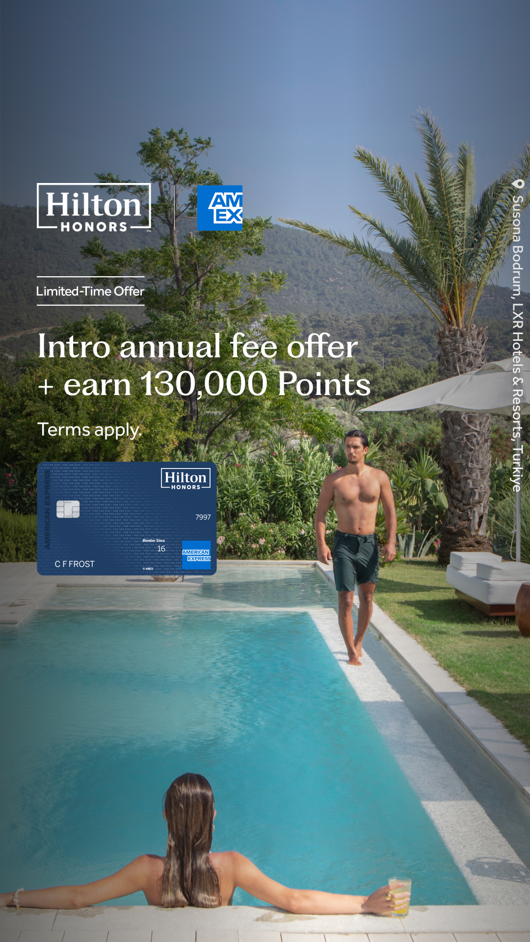 Hilton Facebook ad