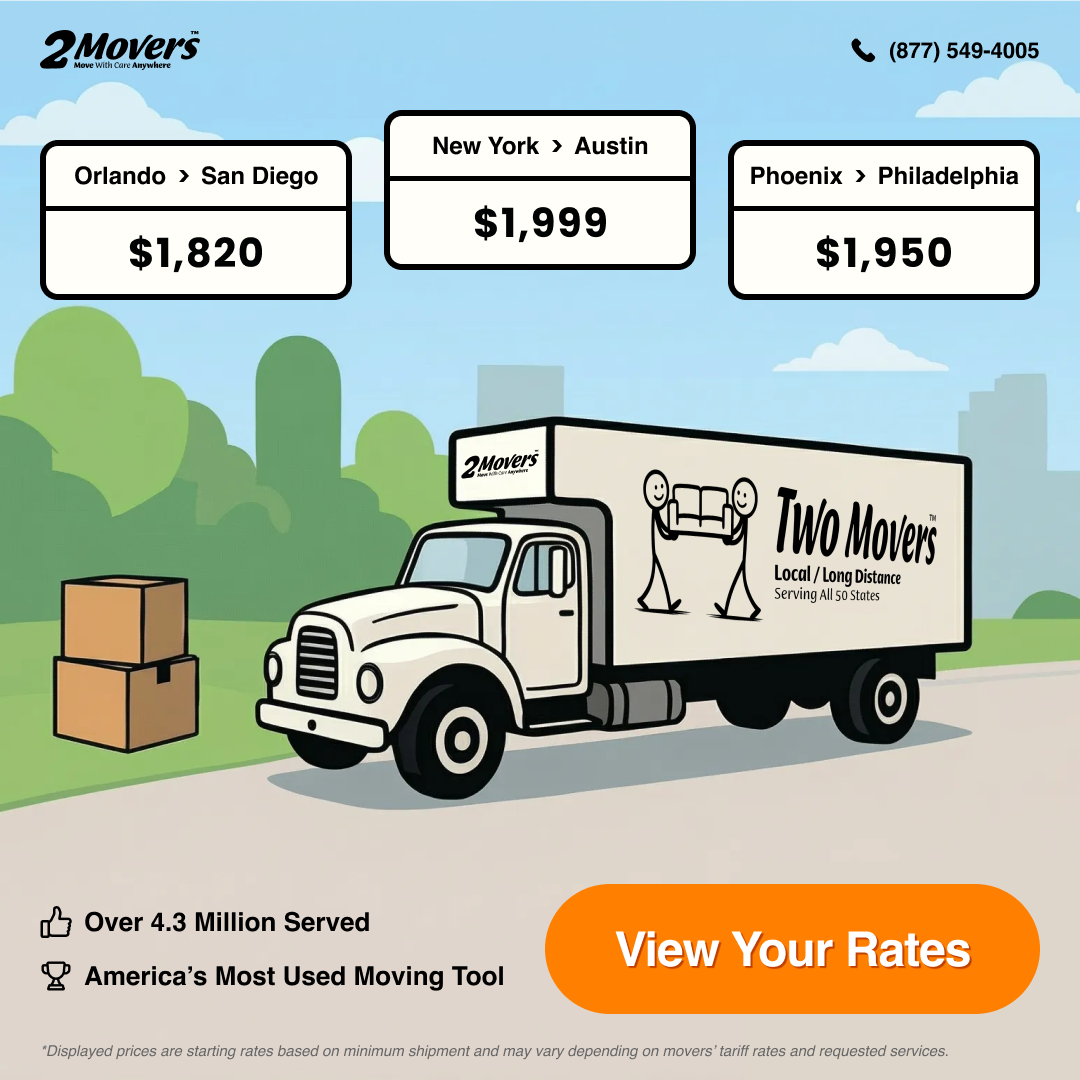 Two Movers Facebook ad