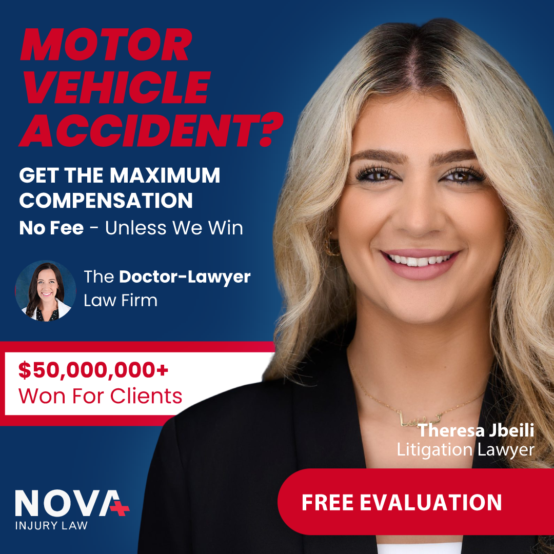 NOVA Injury Law Facebook ad