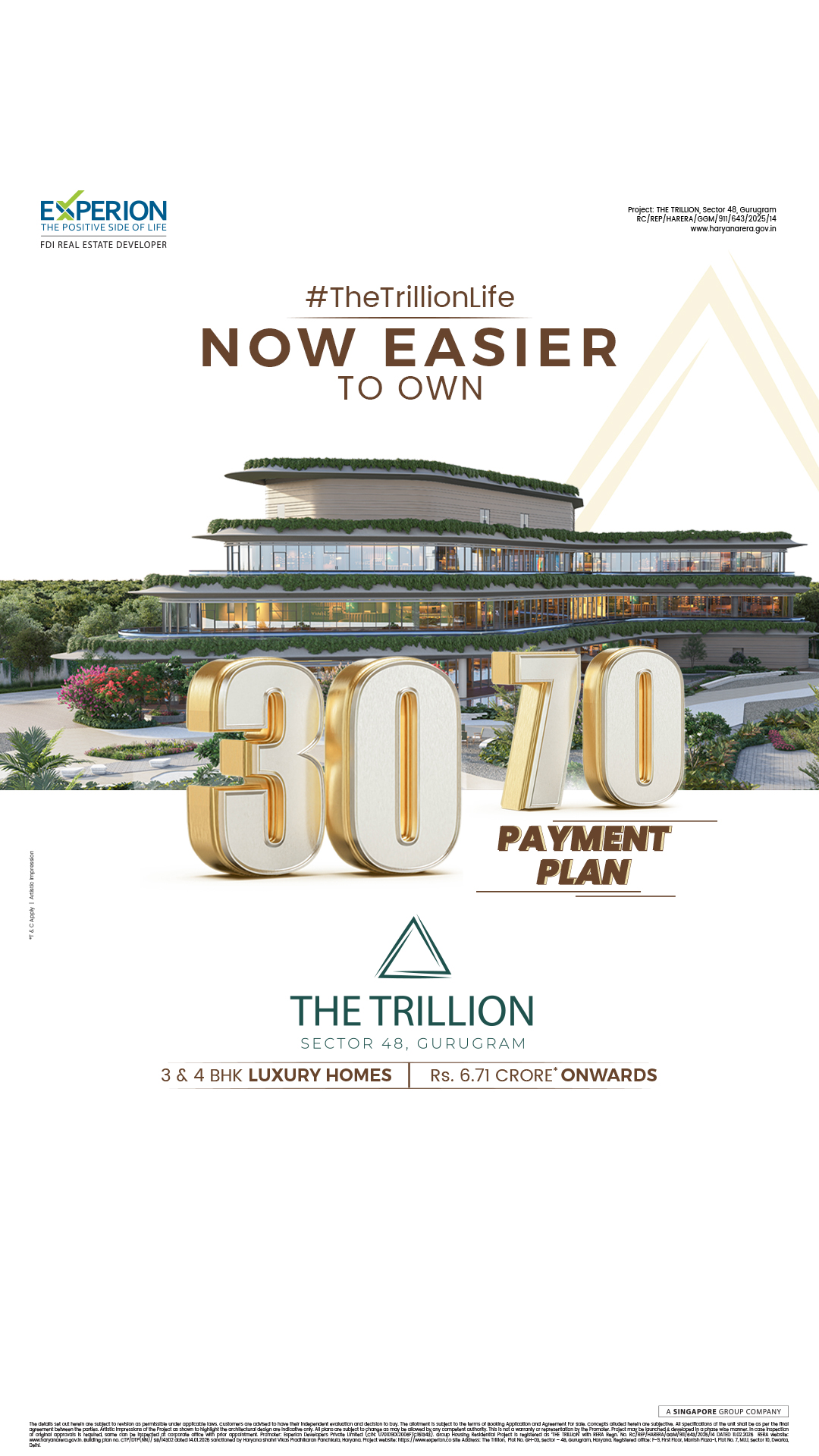 Experion Developers Facebook ad