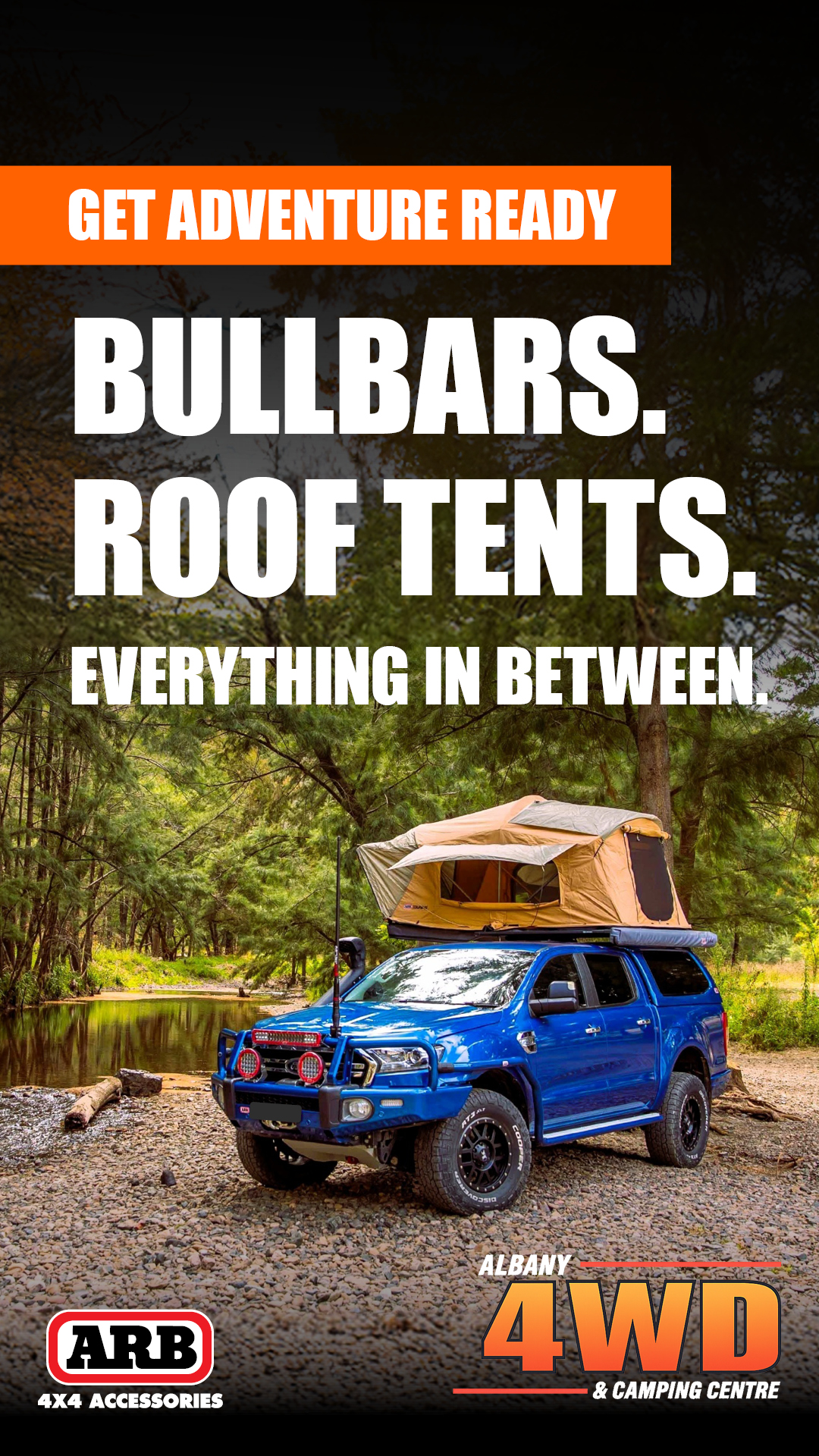 Albany 4WD and Camping Centre Facebook ad