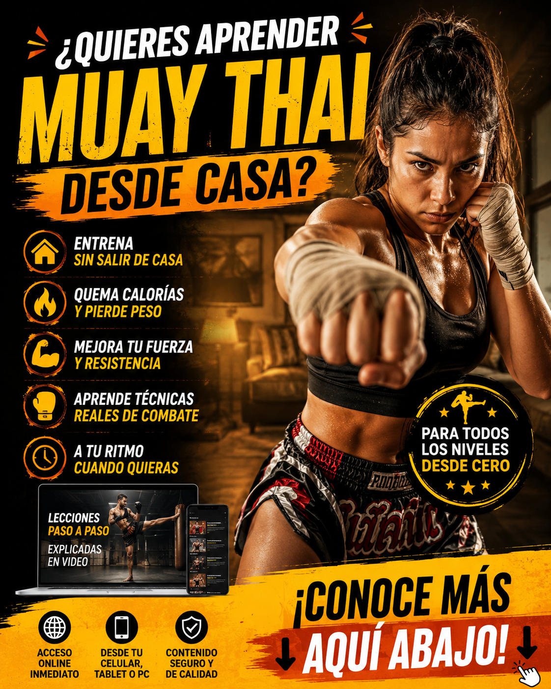Mundo de lá lucha Facebook ad: Promoción especial por tiempo limitado.
