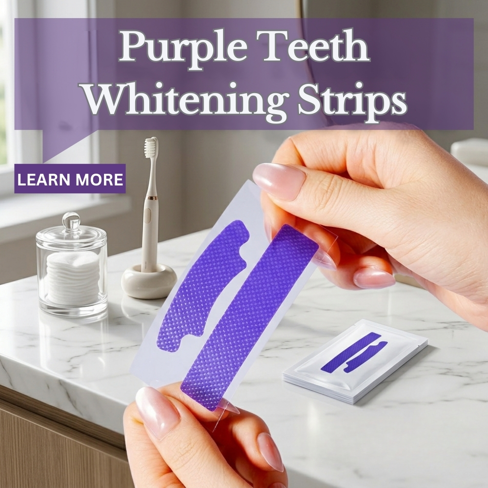 Go Grab Deals Facebook ad: Guide to Purple Teeth Whitening Strips
