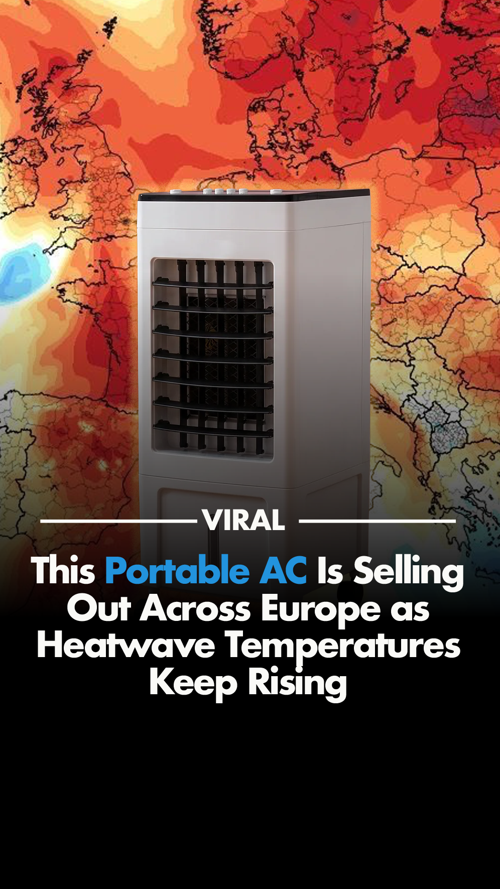 Lifesupplygoods Facebook ad: Beat the UK Heatwave - 55% Off Today