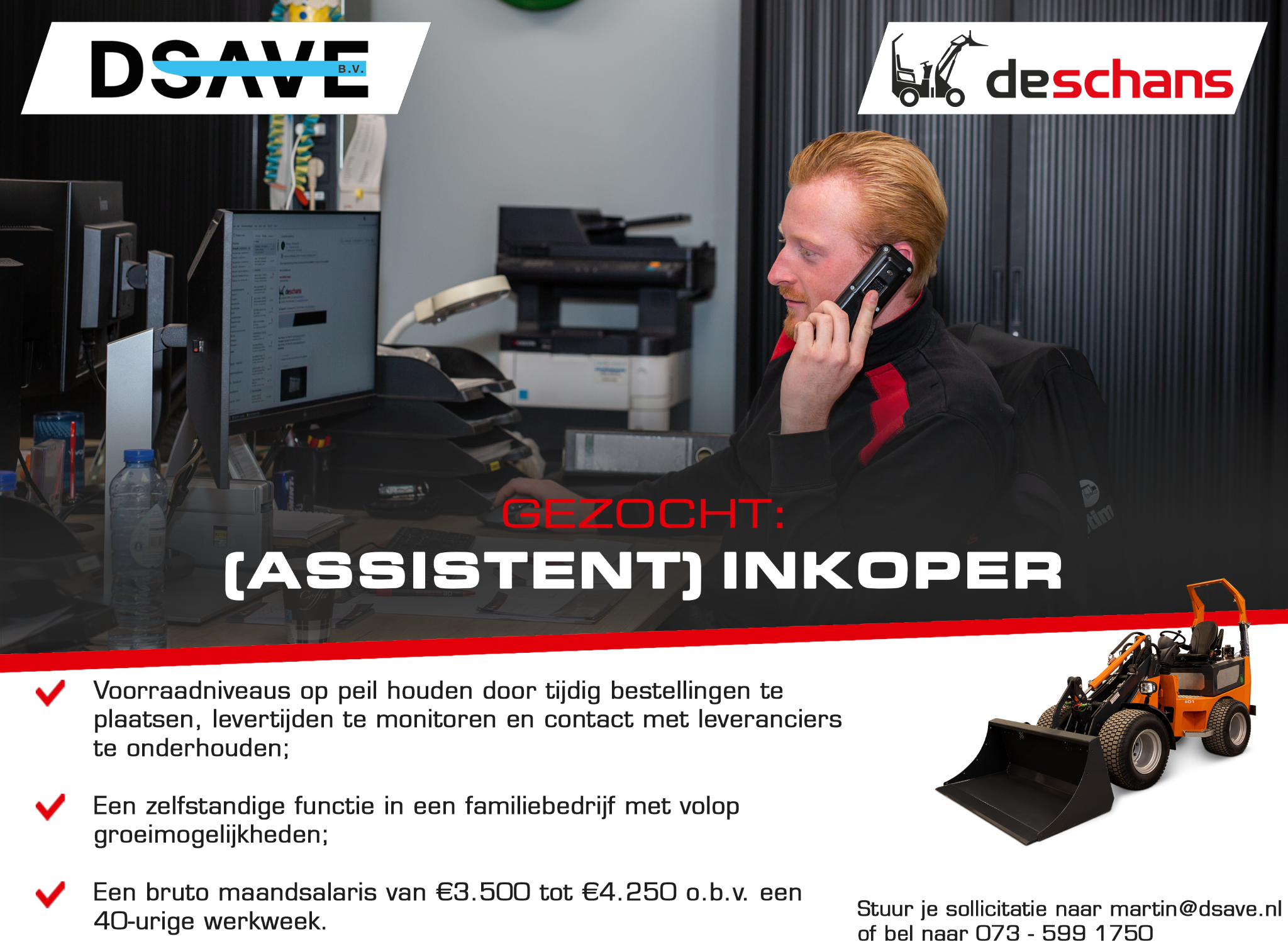De Schans BV Facebook ad: (𝗔𝘀𝘀𝗶𝘀𝘁𝗲𝗻𝘁) 𝗜𝗻𝗸𝗼𝗽𝗲𝗿