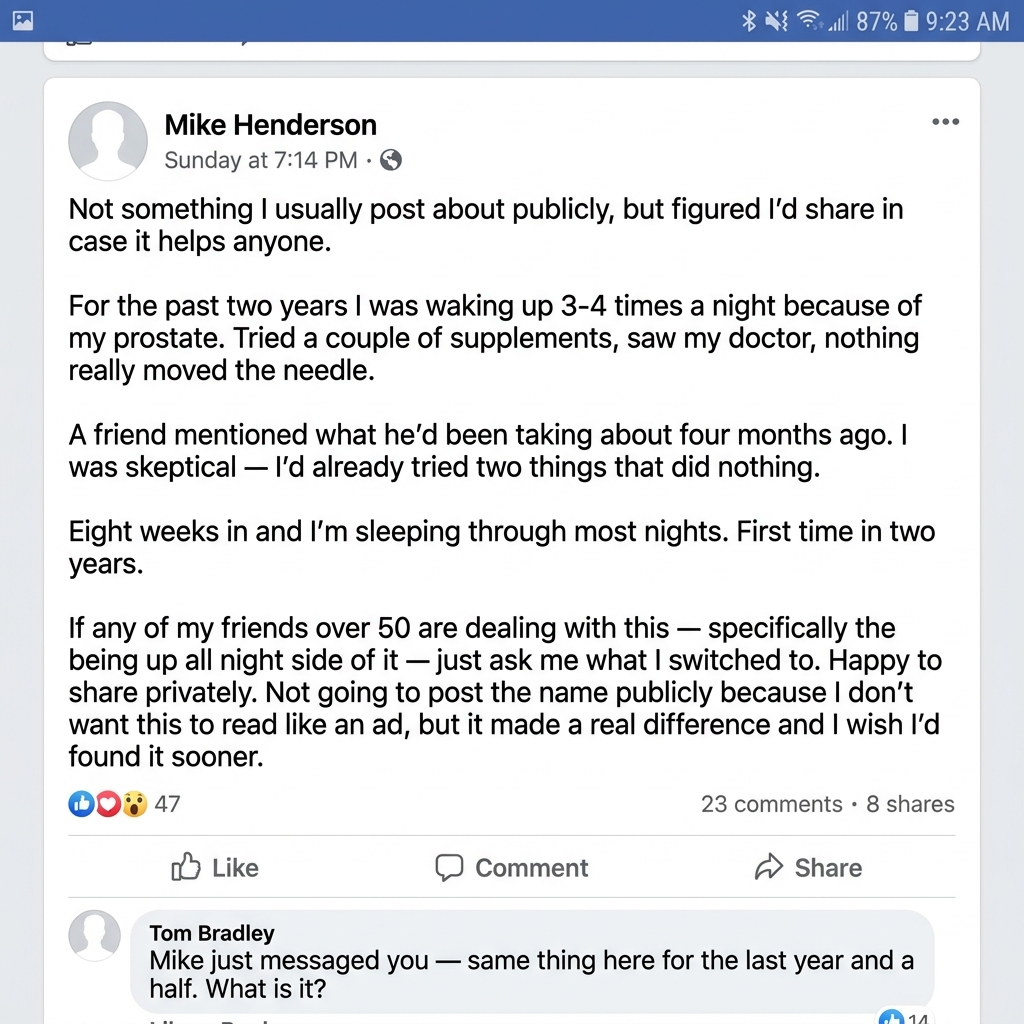 Dr. Jensen, MD Urology Facebook ad: The clinical studies my doctor had never seen