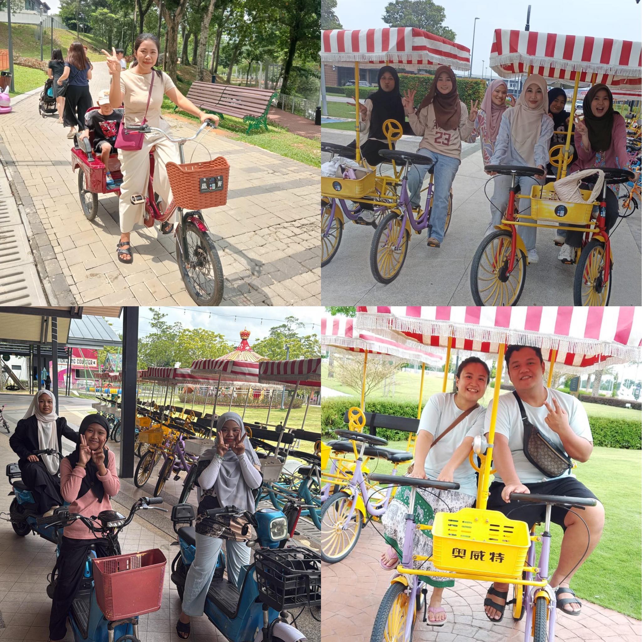 Cykel & Cyclist Facebook ad: Slow rides, strong bonds.