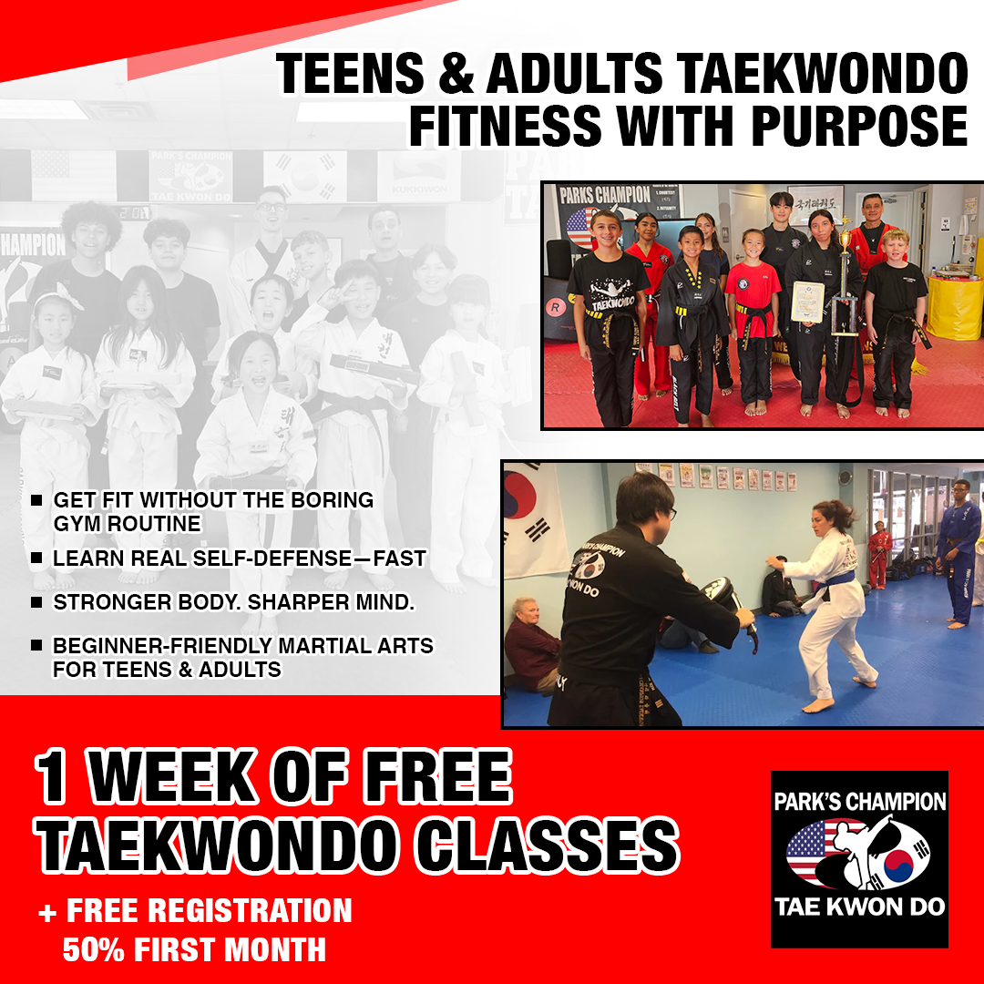 Park's Champion Taekwondo Center Facebook ad