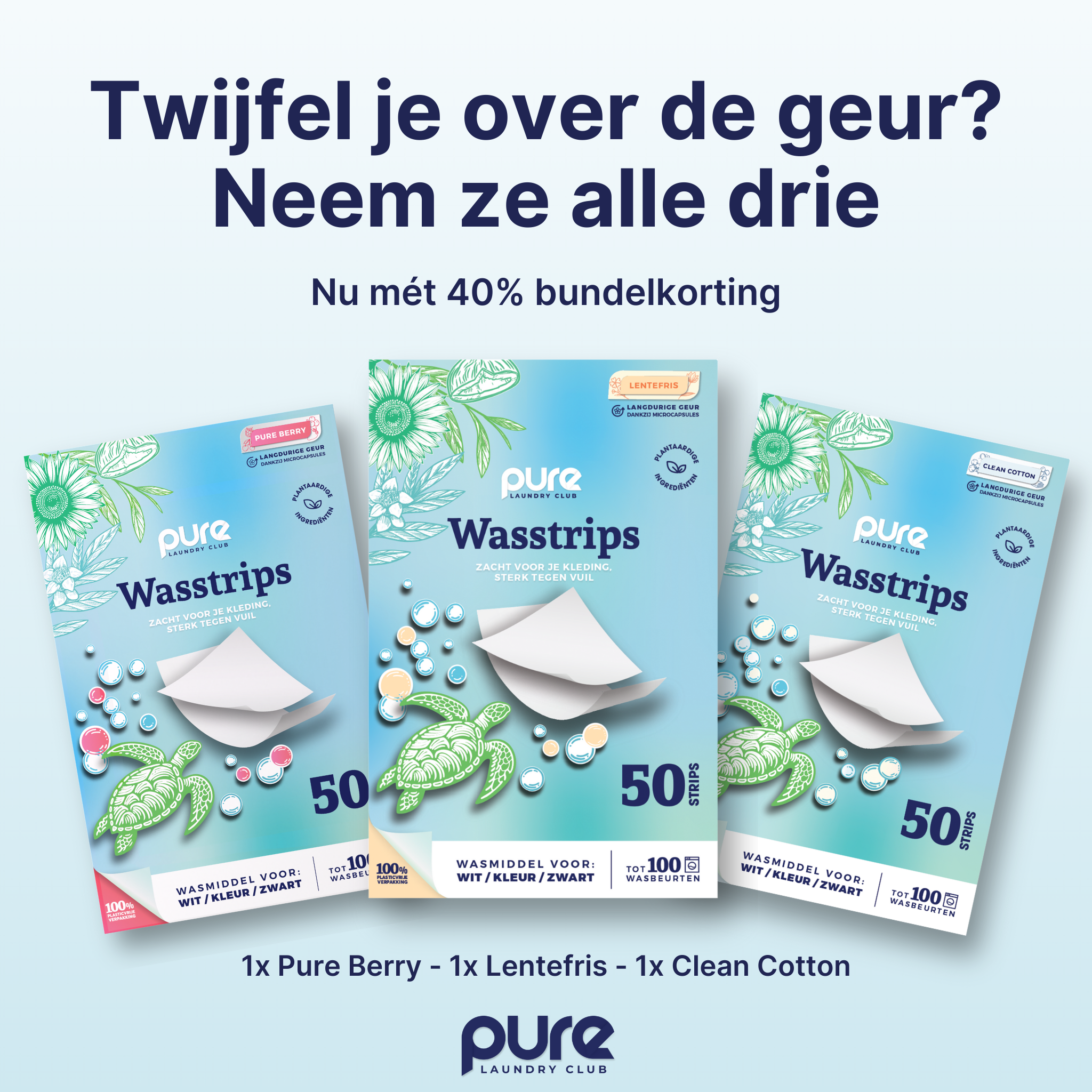 Pure Laundry Club Facebook ad