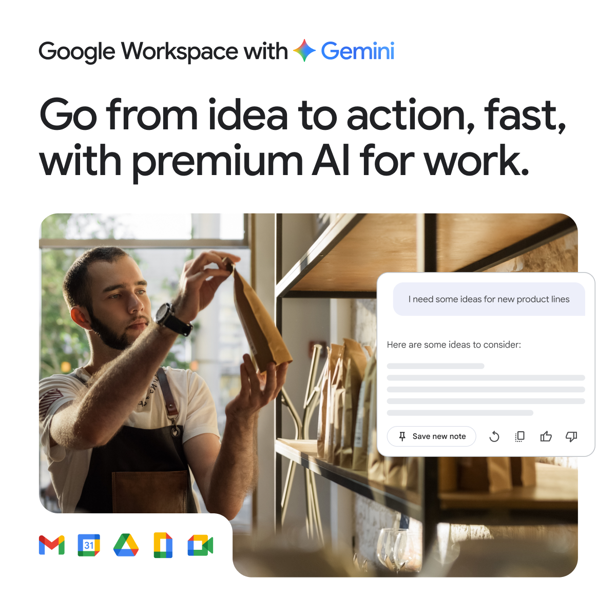 Google Workspace Facebook ad