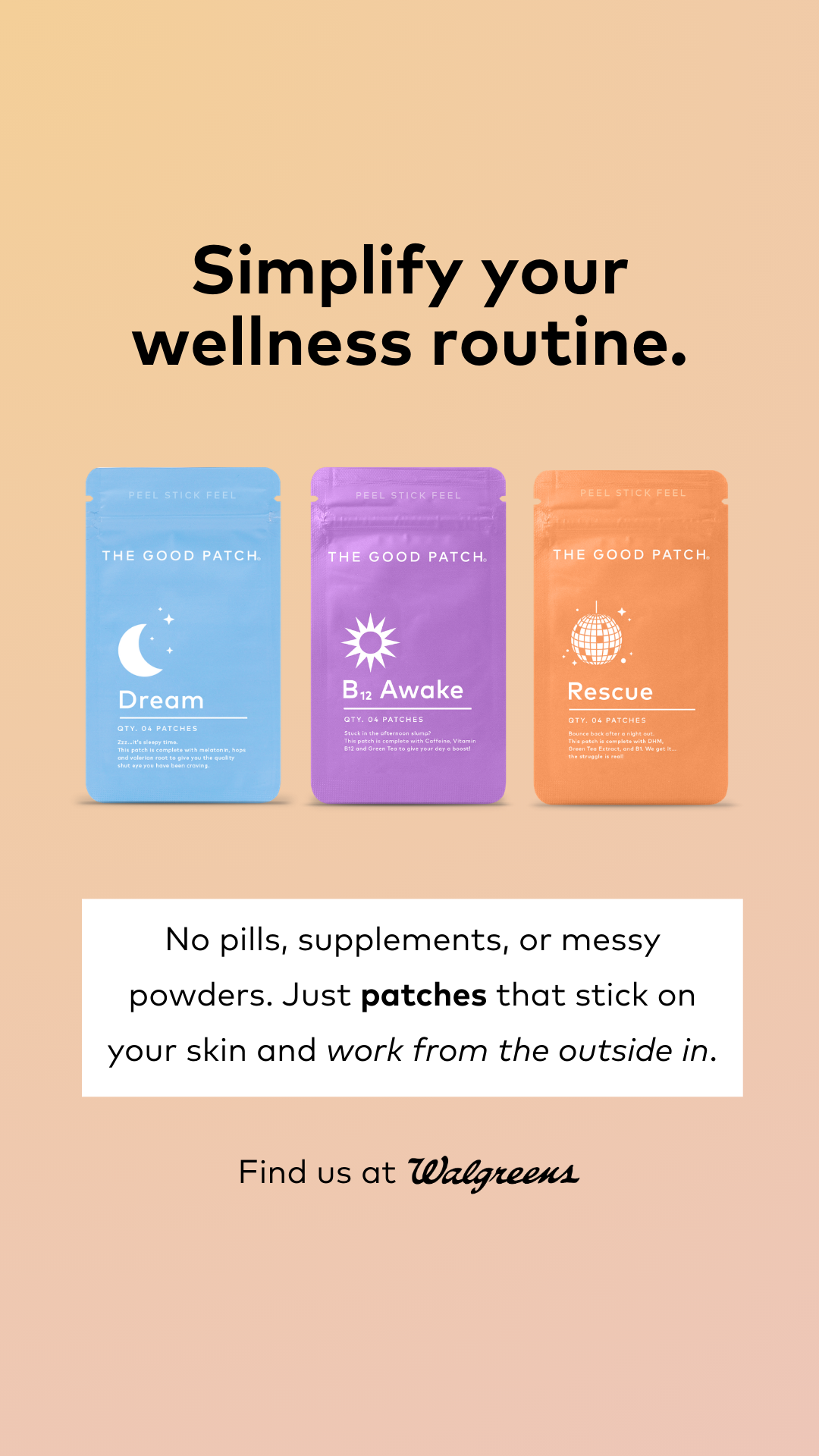 The Good Patch Facebook ad from Feb 27, 2026