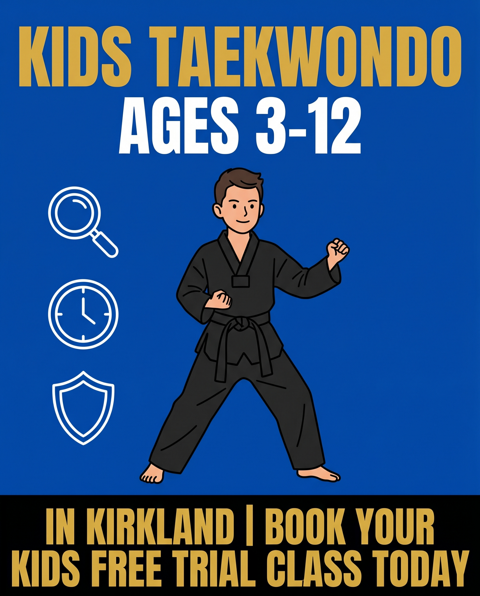 Eastside Taekwondo Tigers Facebook ad