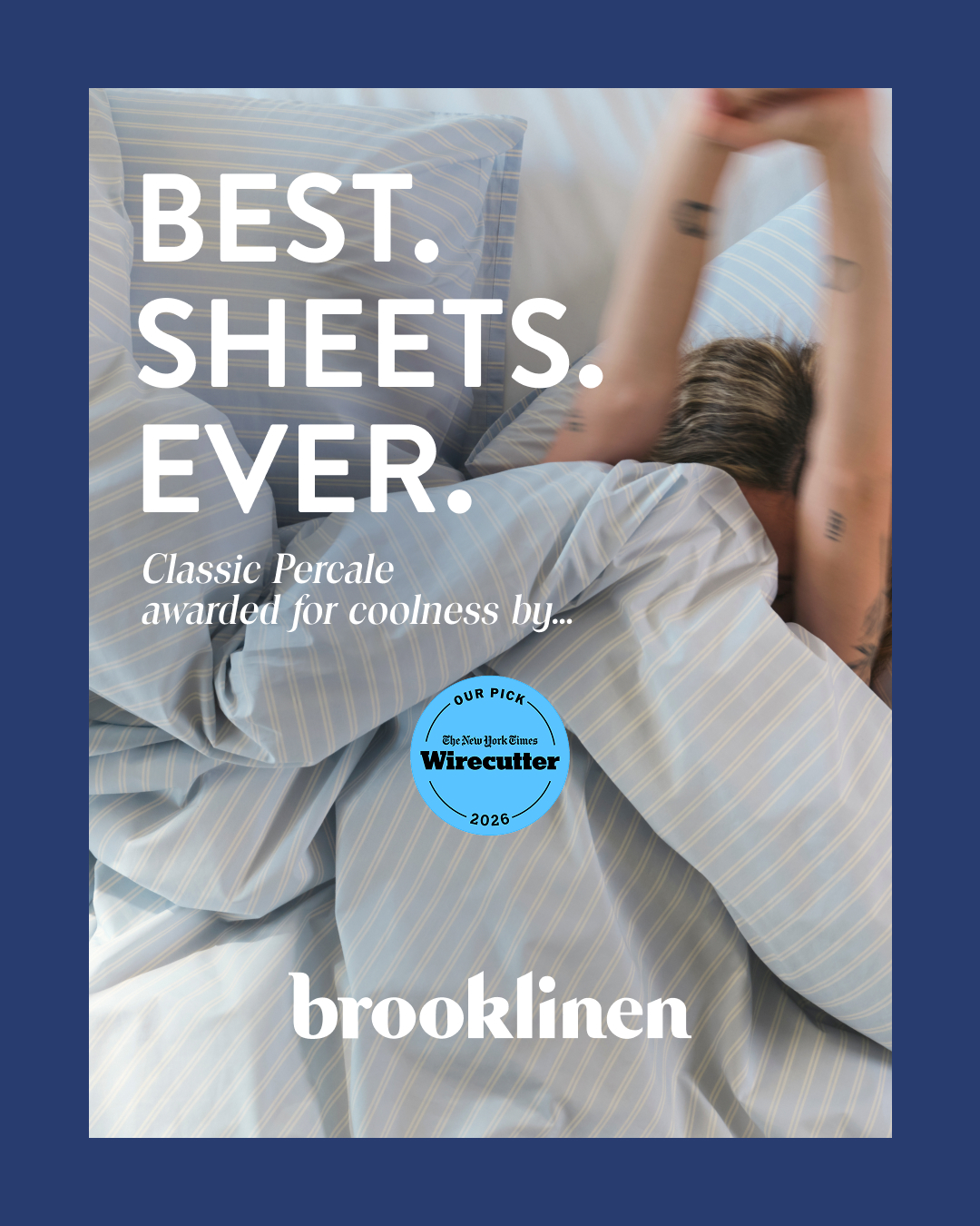 Brooklinen Facebook ad