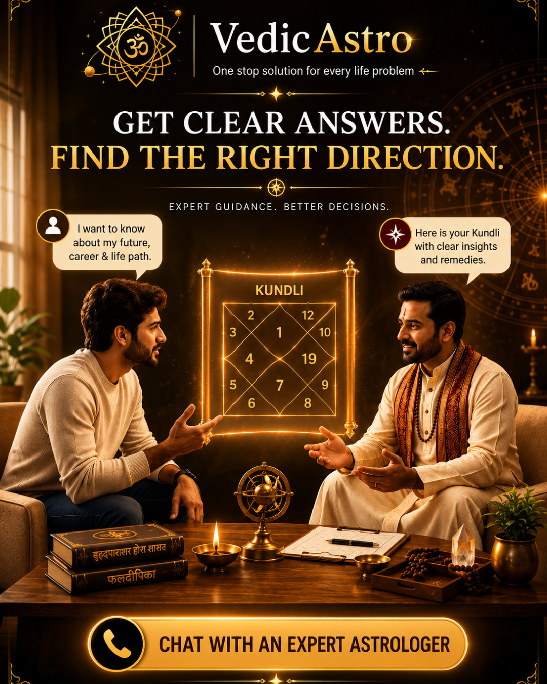 Vedic Astro Facebook ad