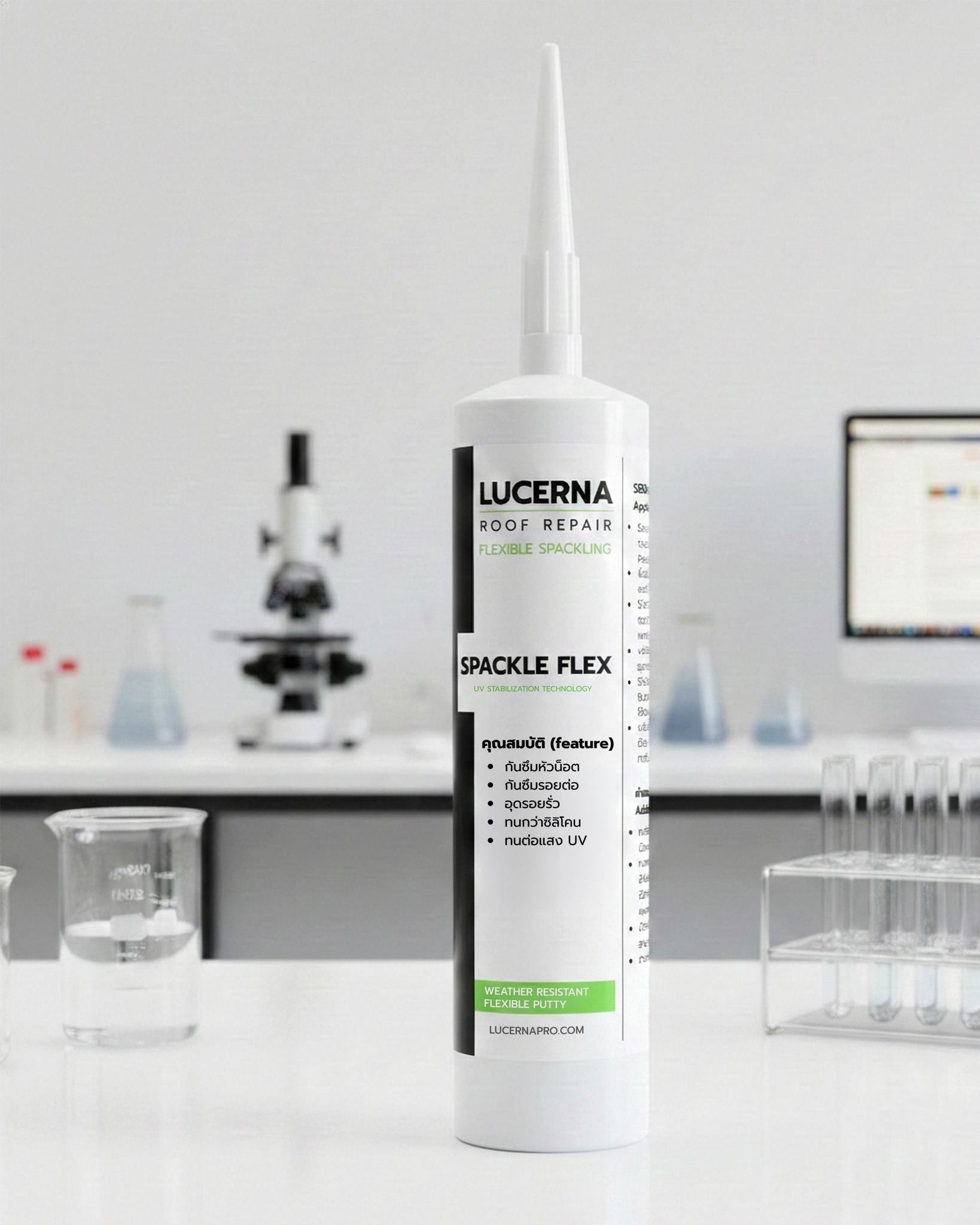 LucernaPro Facebook ad: SpackleFlex: The Ultimate Solar Shield for Your Roof