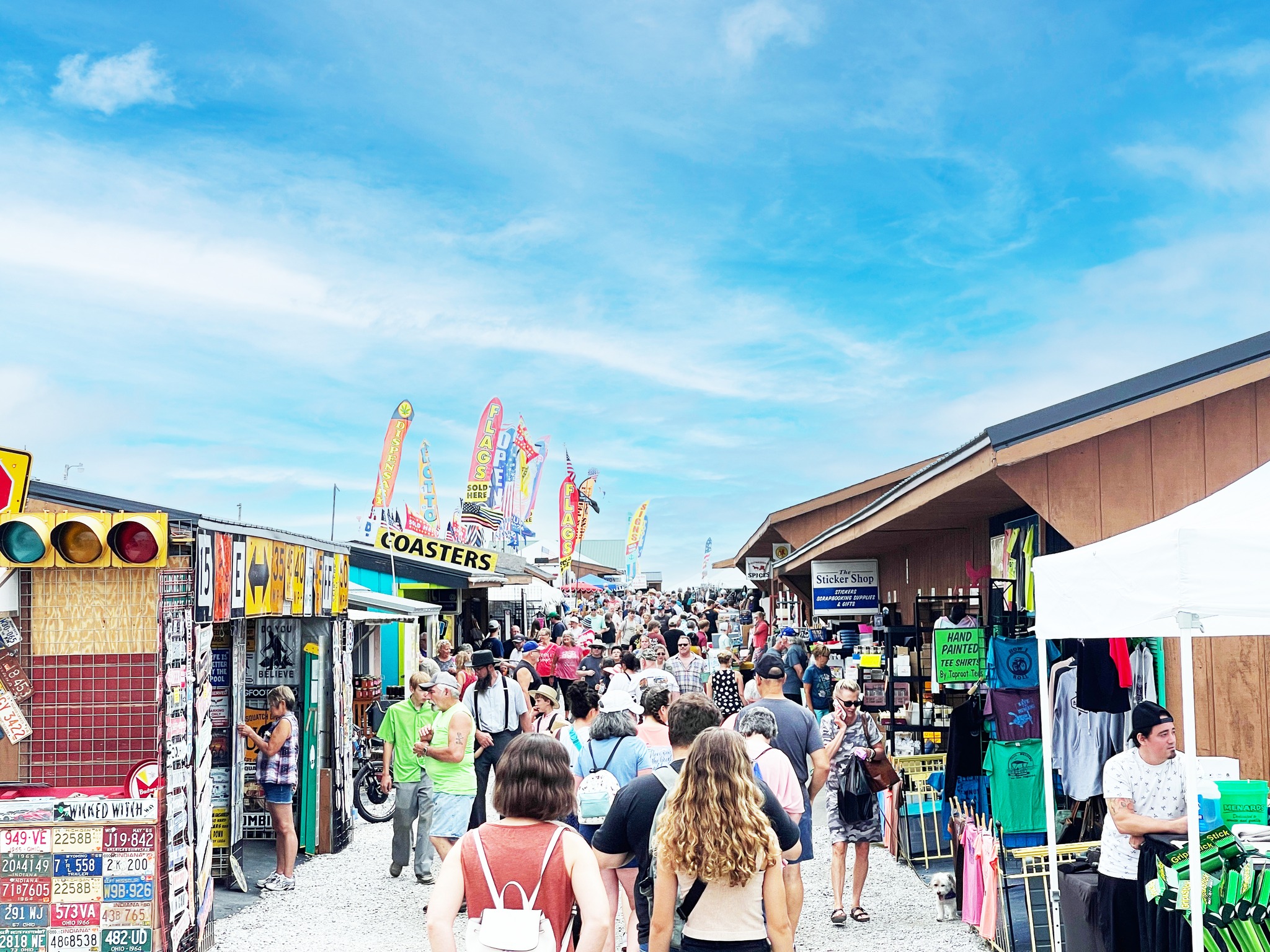 Shipshewana Auction & Flea Market Facebook ad: Shipshewana Flea Market (Midwest's Largest)