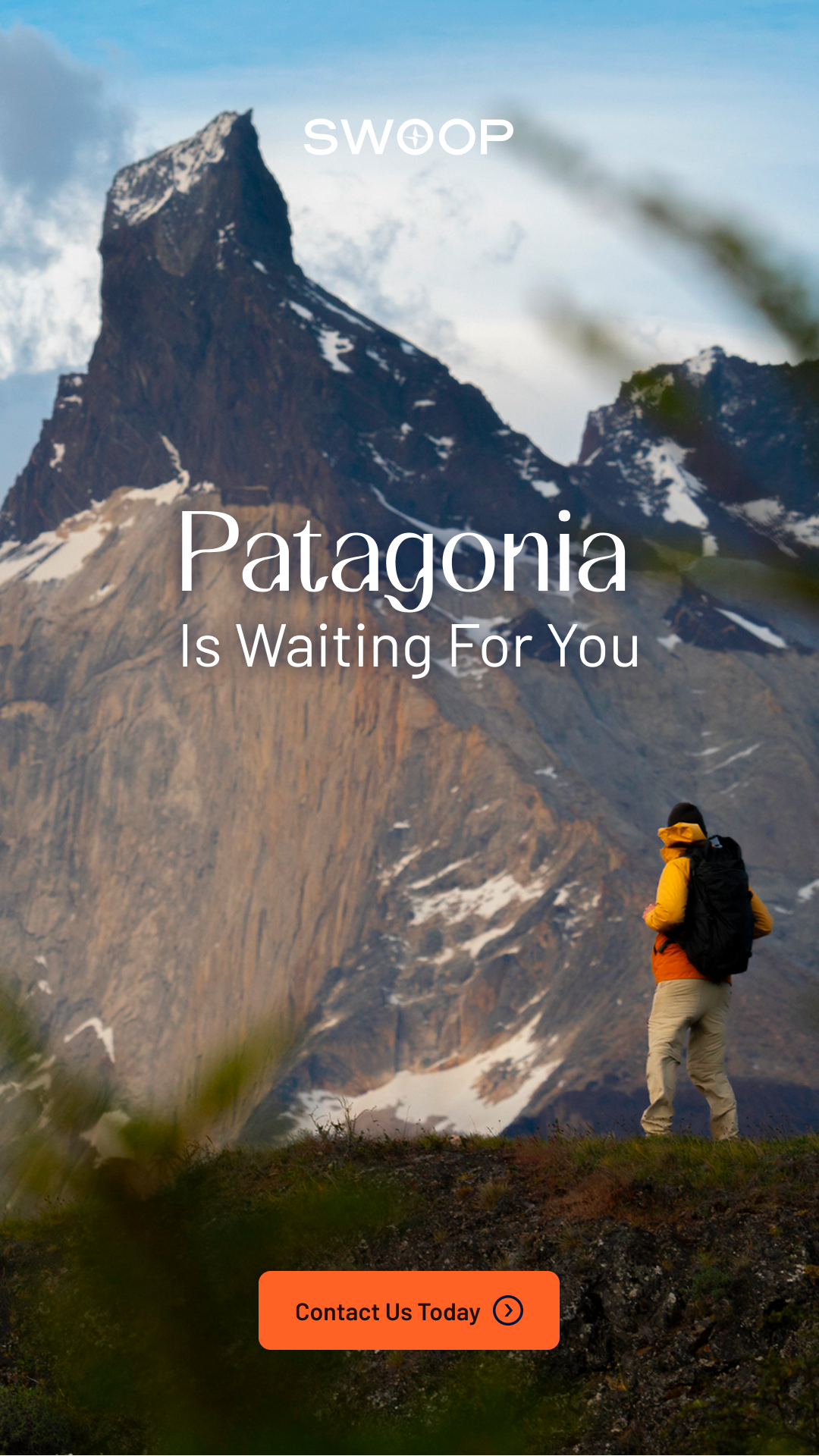 Swoop Patagonia Facebook ad