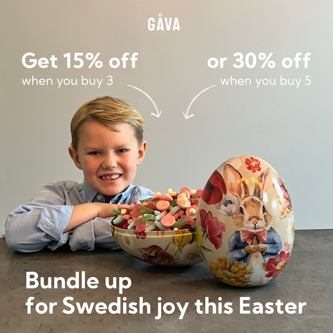 Gavagifting Facebook ad: Oversized Scandi Easter Eggs