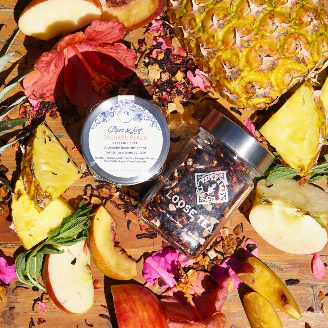Piper and Leaf Tea Co. Facebook ad: From the Appalachia Foothills of Northern Alabama.