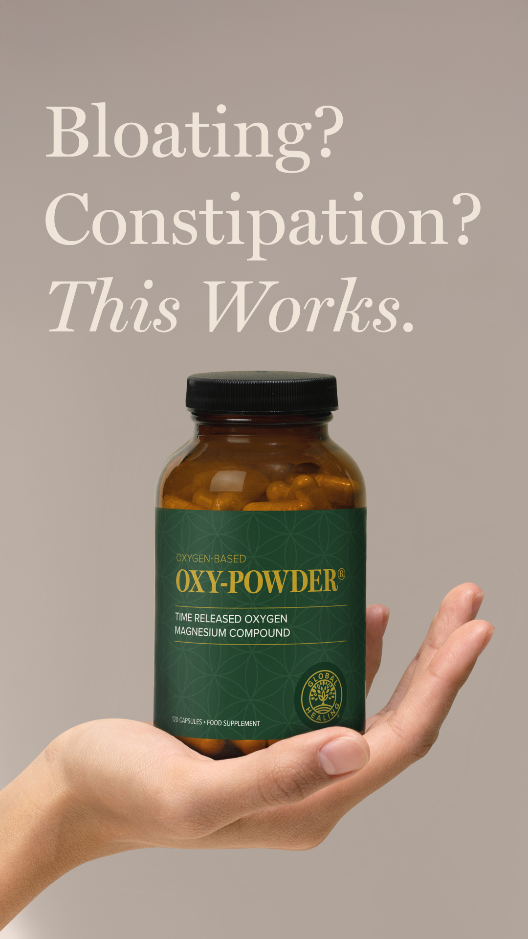 Global Healing Facebook ad
