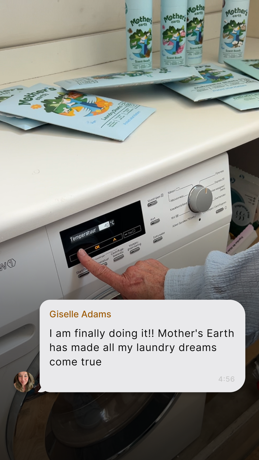 Mothers Earth Facebook ad