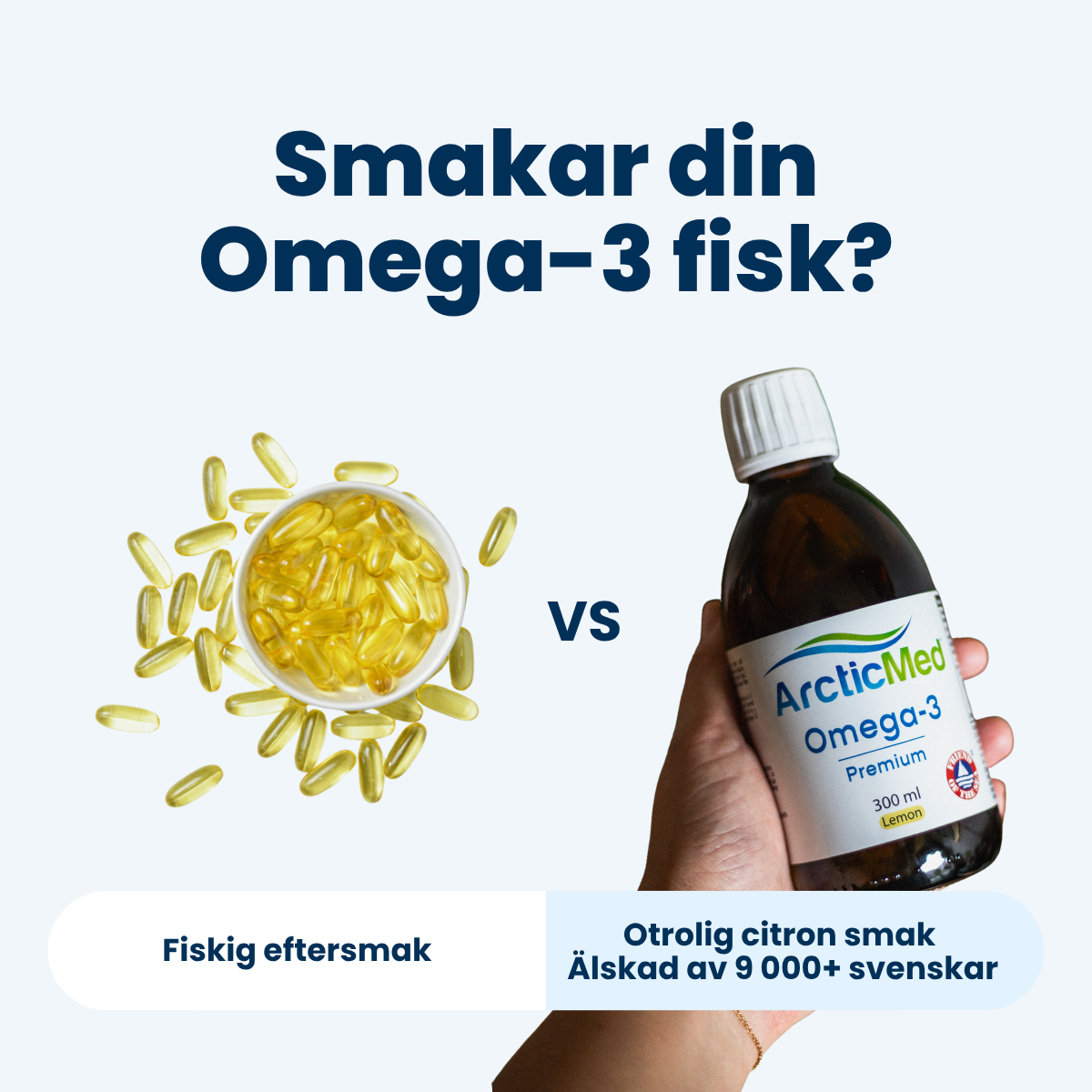 ArcticMed Omega-3 Facebook ad