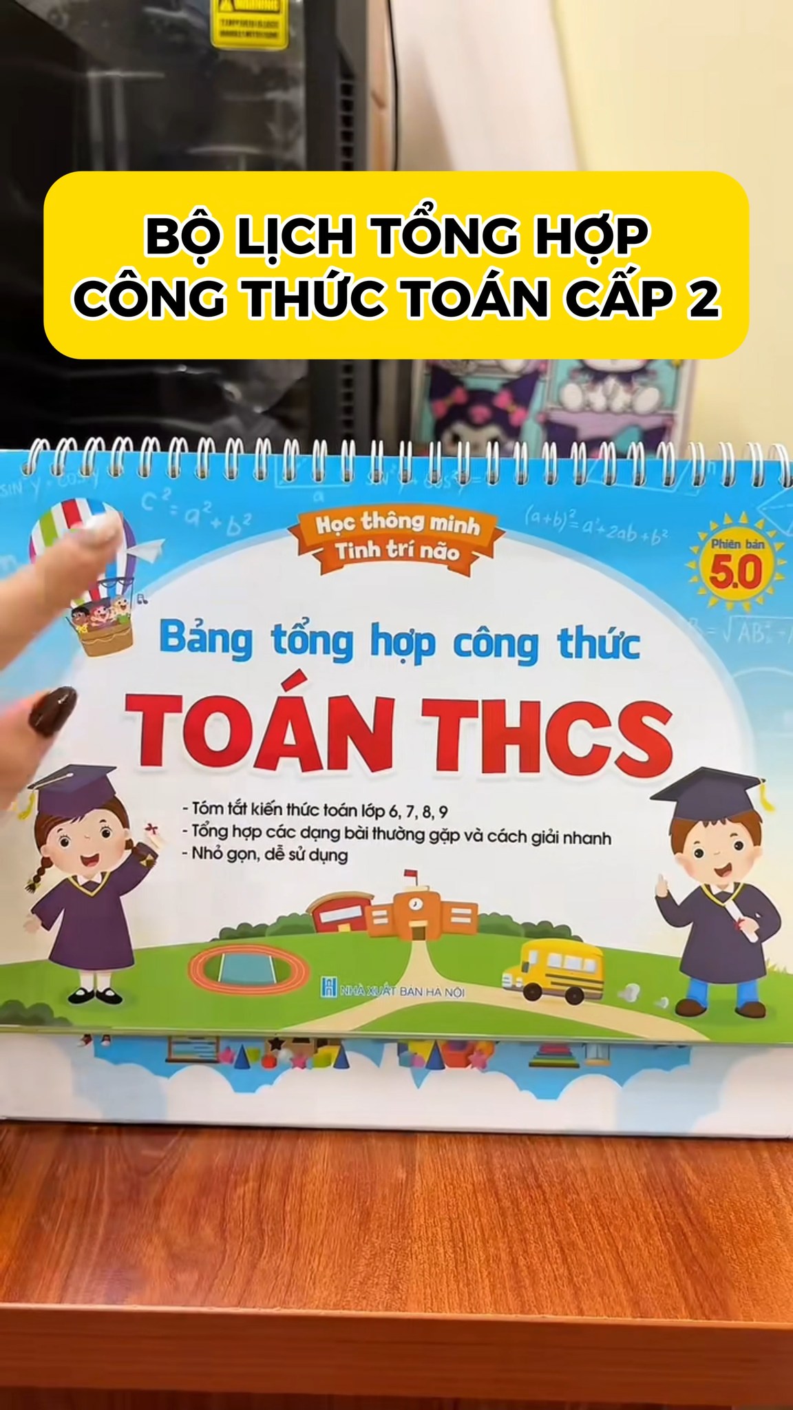 Authmart.online - Thế giới học tập Facebook ad: BỘ LỊCH TỔNG HỢP CÔNG THỨC CẤP 2 TOÁN, ANH
