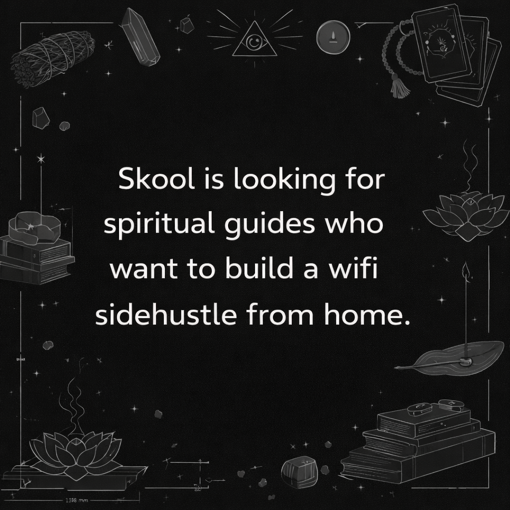 Skool Facebook ad