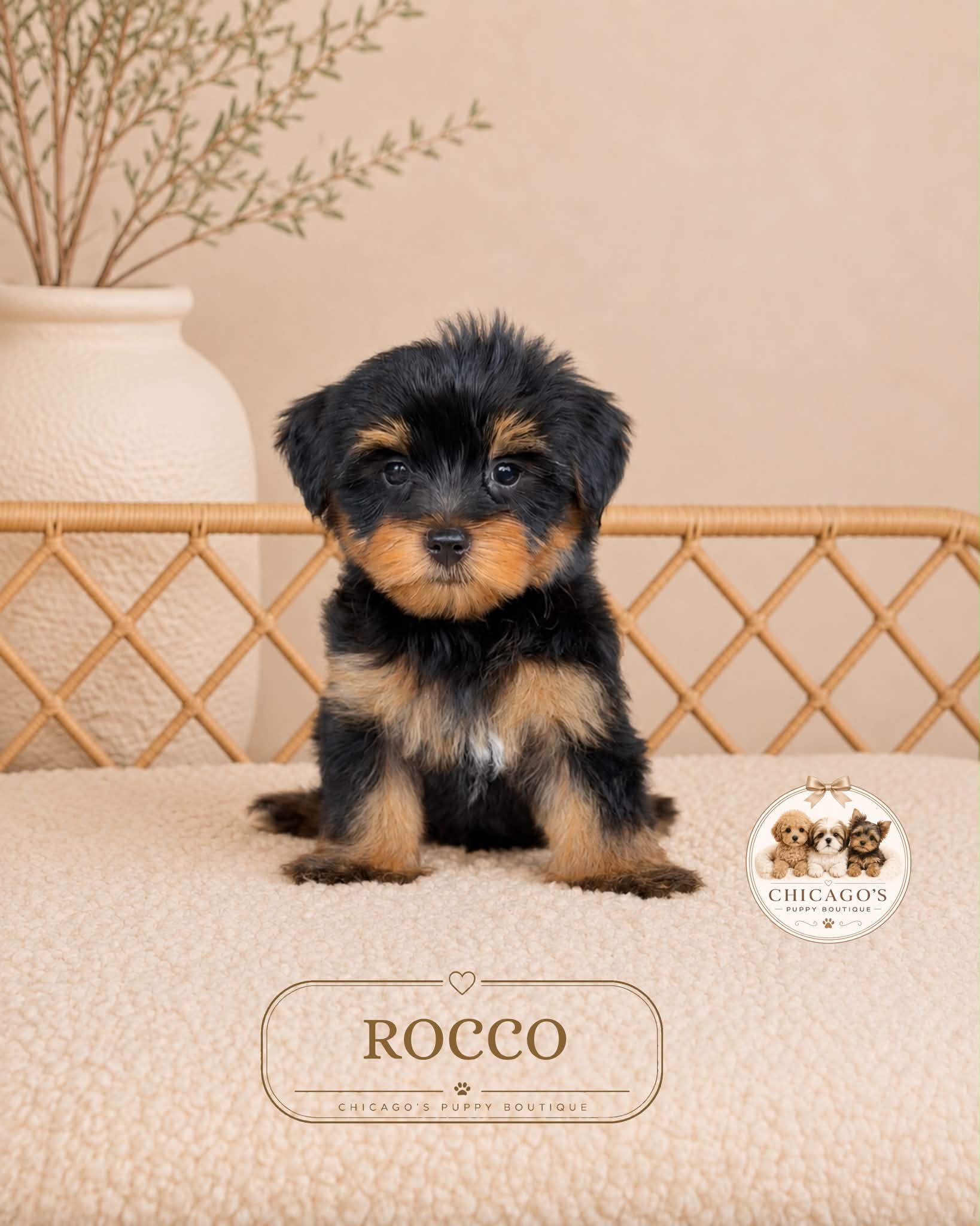Chicago's Puppy Boutique Facebook ad: FALL FAVORITES AT CHICAGO’S PUPPY BOUTIQUE
