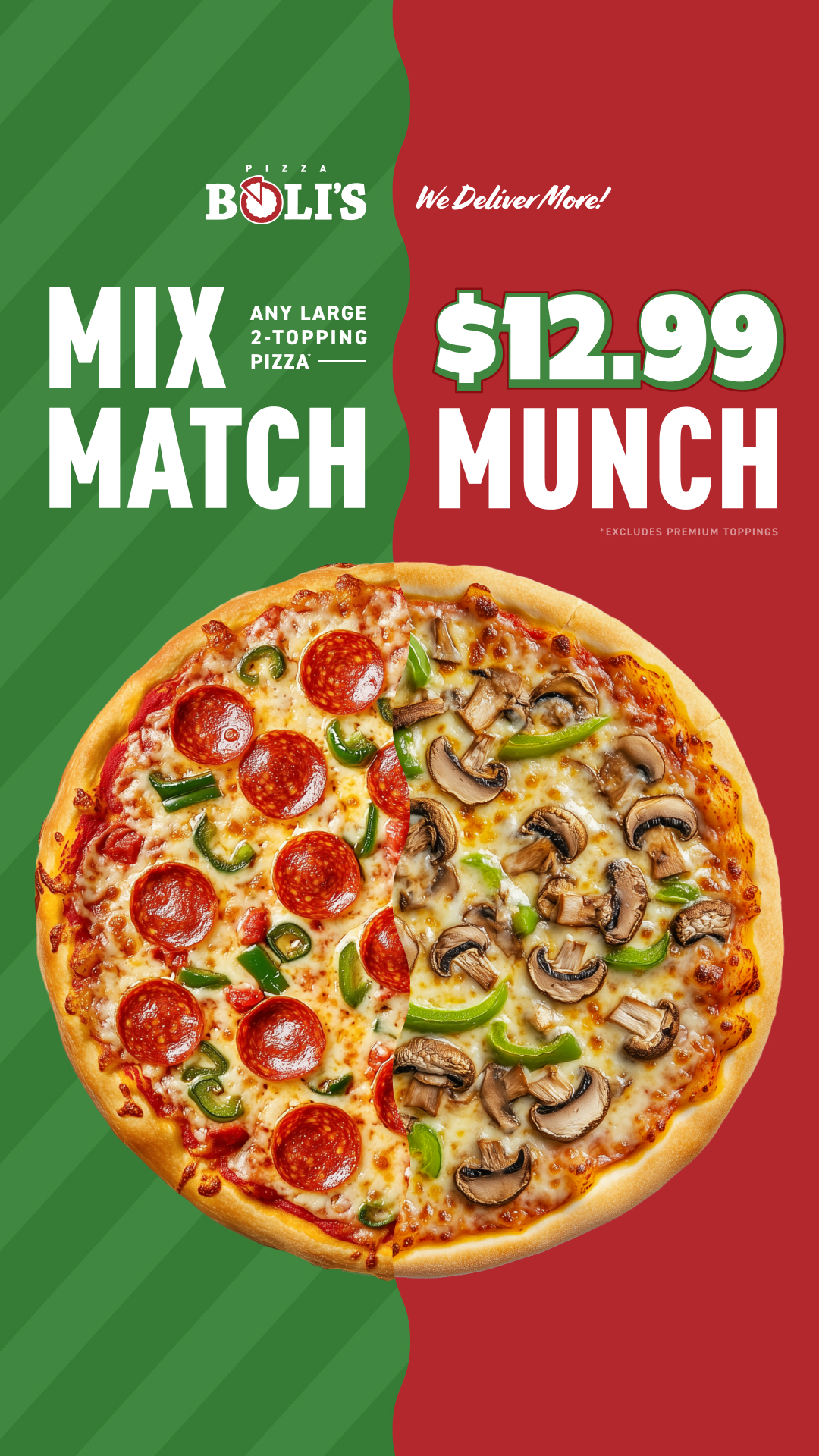 Pizza Boli's Facebook ad