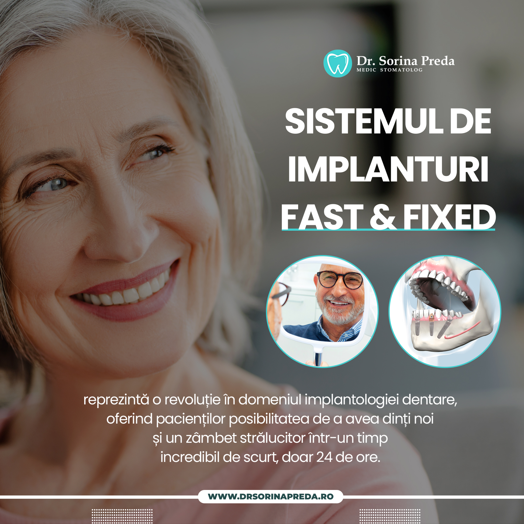 Sorina Preda - Dentist Facebook ad from Jul 22, 2025