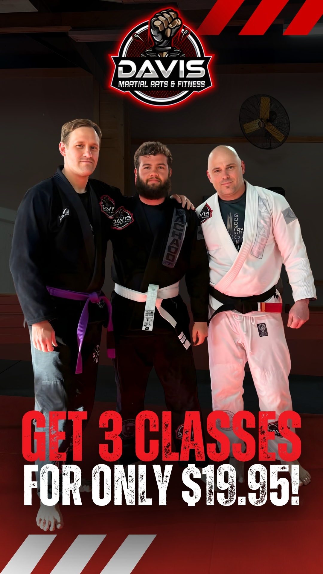 Davis Martial Arts & Fitness Facebook ad