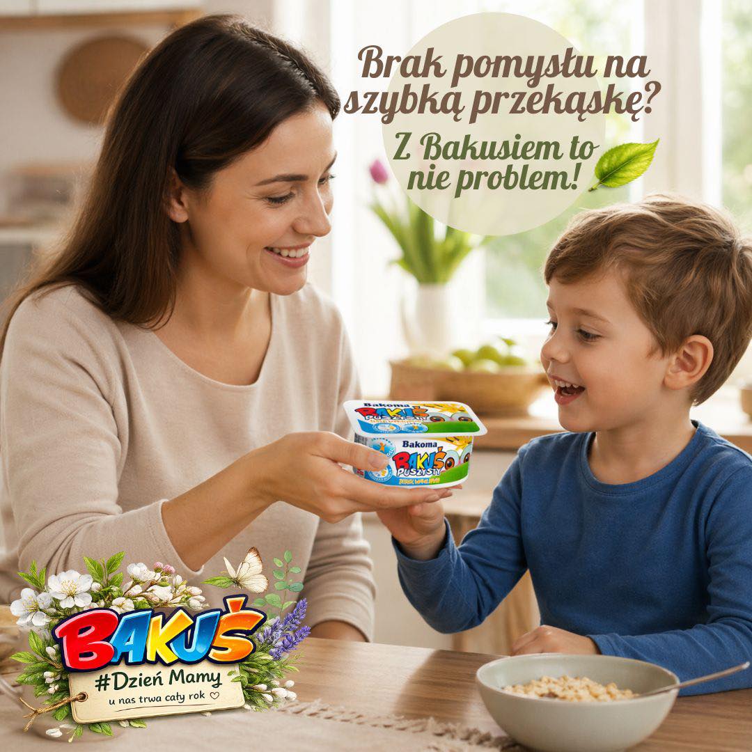 Bakuś Facebook ad: Każda mama zna ten moment, kiedy między obowiązkami…