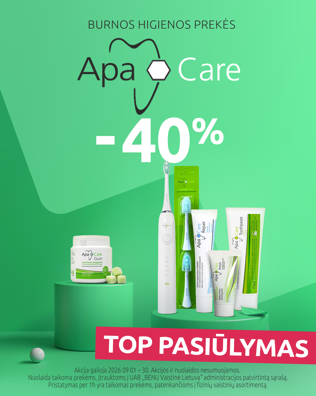 BENU Vaistinė Facebook ad: Apsipirk benu.lt