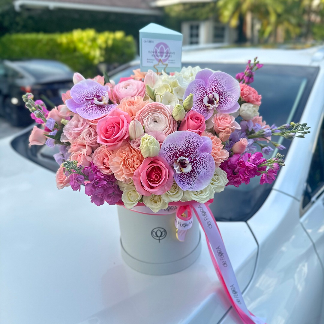 Deflora Facebook ad: Let's make the bouquet for her that will…