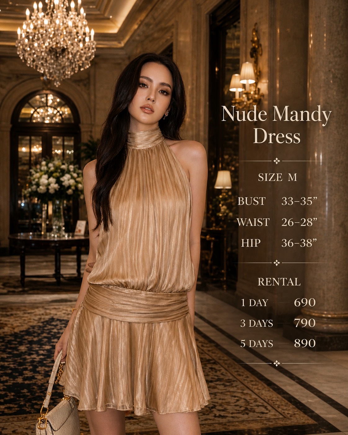 Elina Dress - เช่าชุดออกงาน Facebook ad: เช่าชุดออกงาน เริ่ม 690 บ.