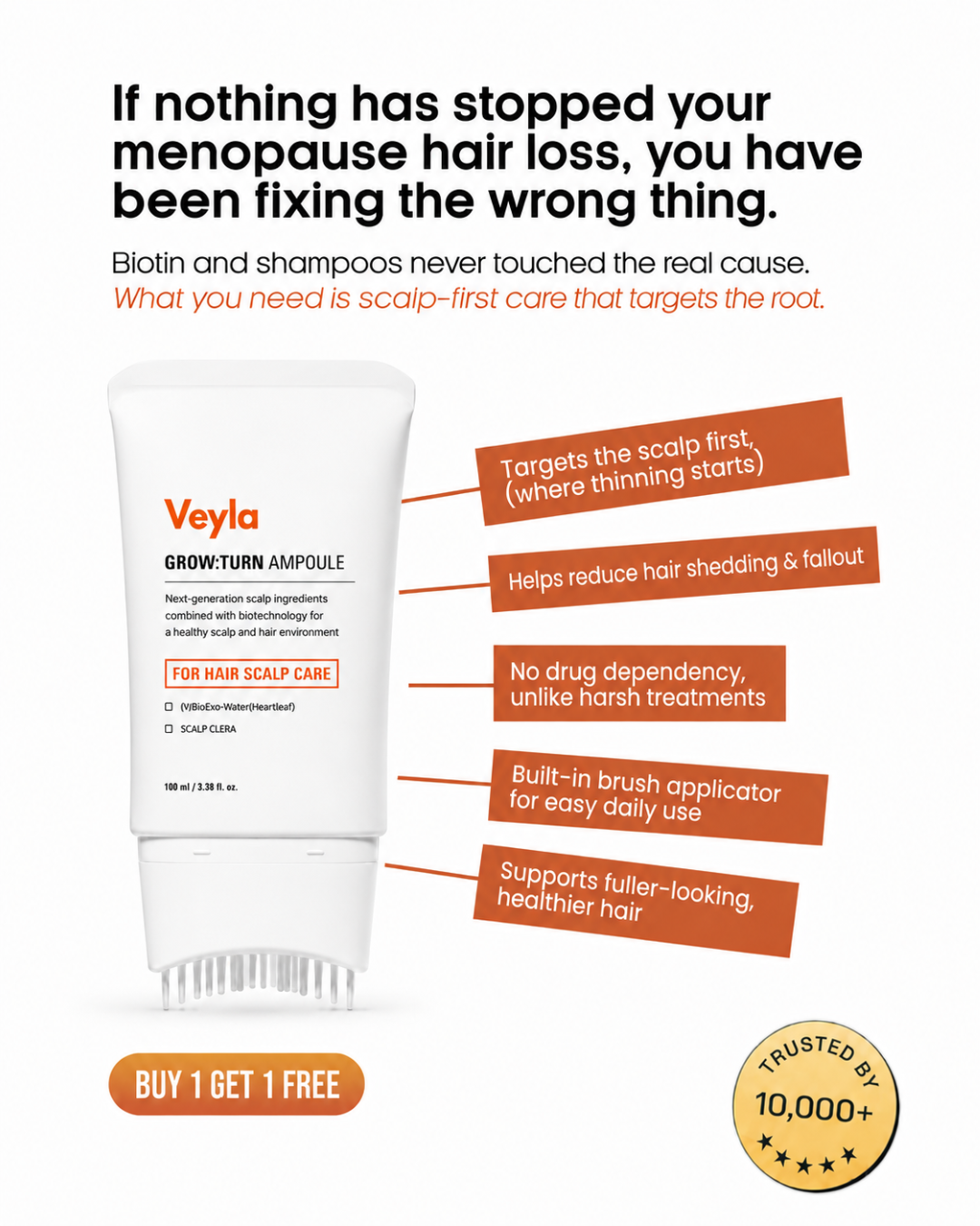 Dr. Katherine Hayes Facebook ad: Korea's Secret To Fuller, Thicker Hair