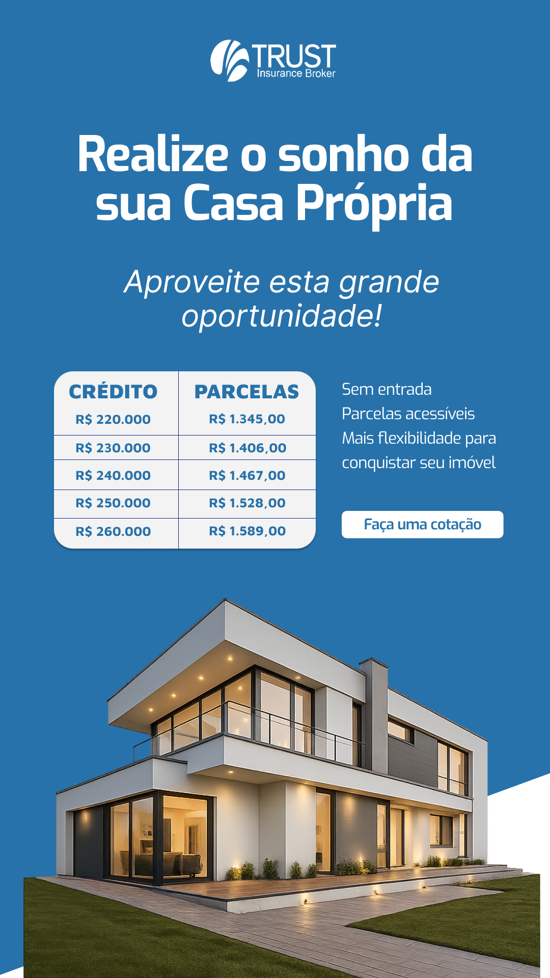 Trust Seguros Facebook ad