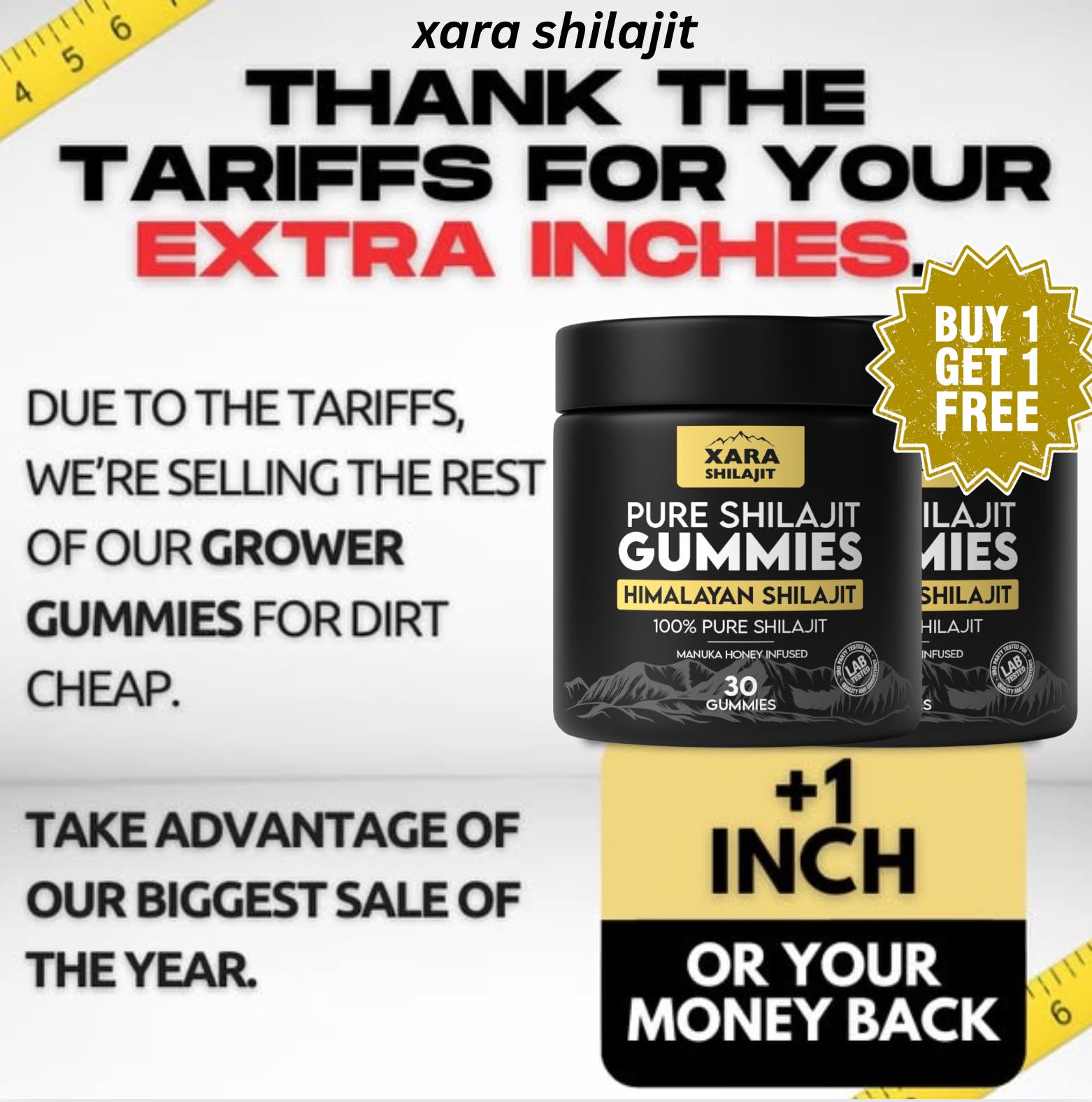 Xara Shilajit Facebook ad