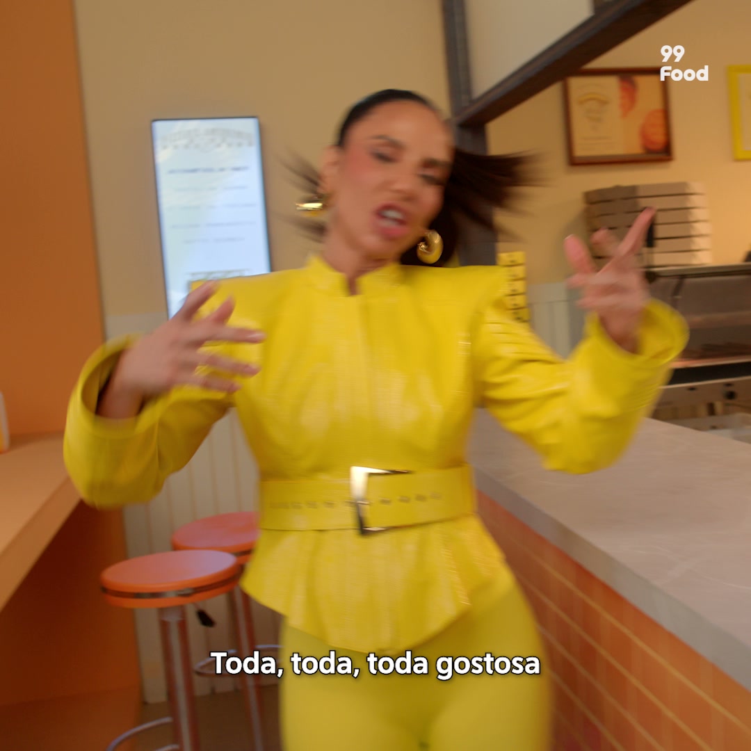 Vou de 99 Facebook ad: Chegou 99Food